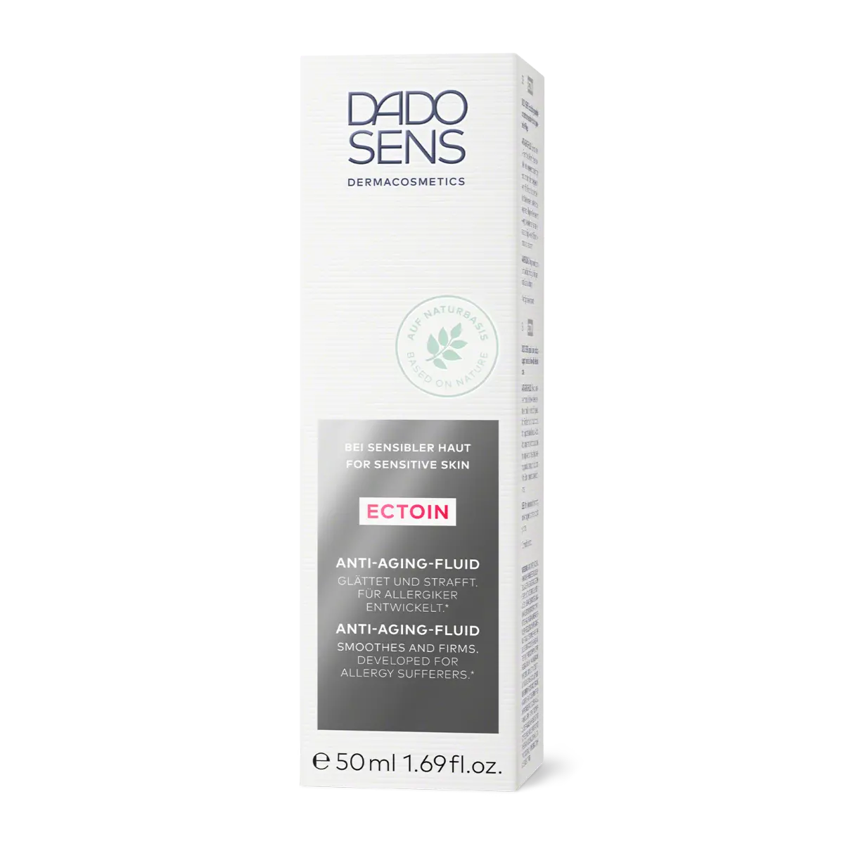 DADO SENS ECTOIN Anti-Aging-Fluid 50 ml für sensible Haut, glättet und strafft, Allergiker geeignet