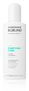 ANNEMARIE BÖRLIND Purifying Care Gesichtstonic in weißer Flasche mit 150 ml Inhalt