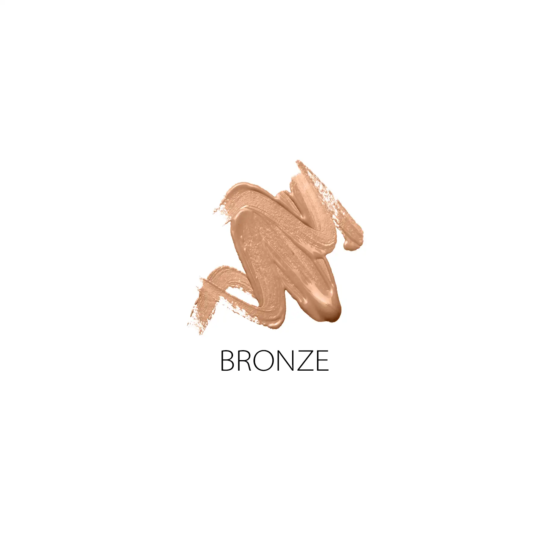ANNEMARIE BÖRLIND Make-up Teint in Bronze, cremige Textur auf weißem Hintergrund