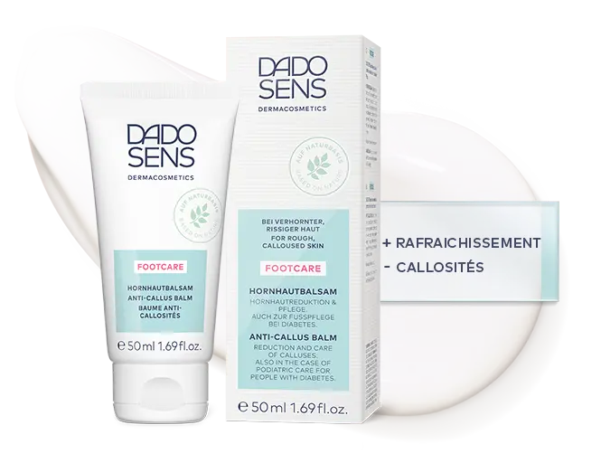DADO SENS Hornhautbalsam 50 ml für raue, rissige Haut und diabetische Fußpflege
