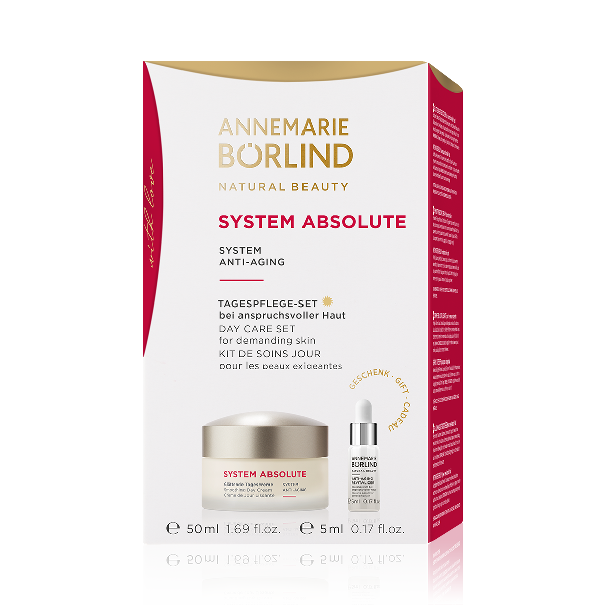 Glättende Tagescreme + Mini Anti-Aging Revitalizer