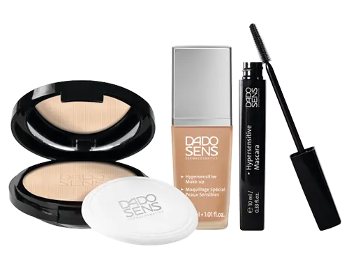 DADO SENS Hypersensitive Make-up, Puder und Mascara für sensible Haut in neutralen Farbtönen