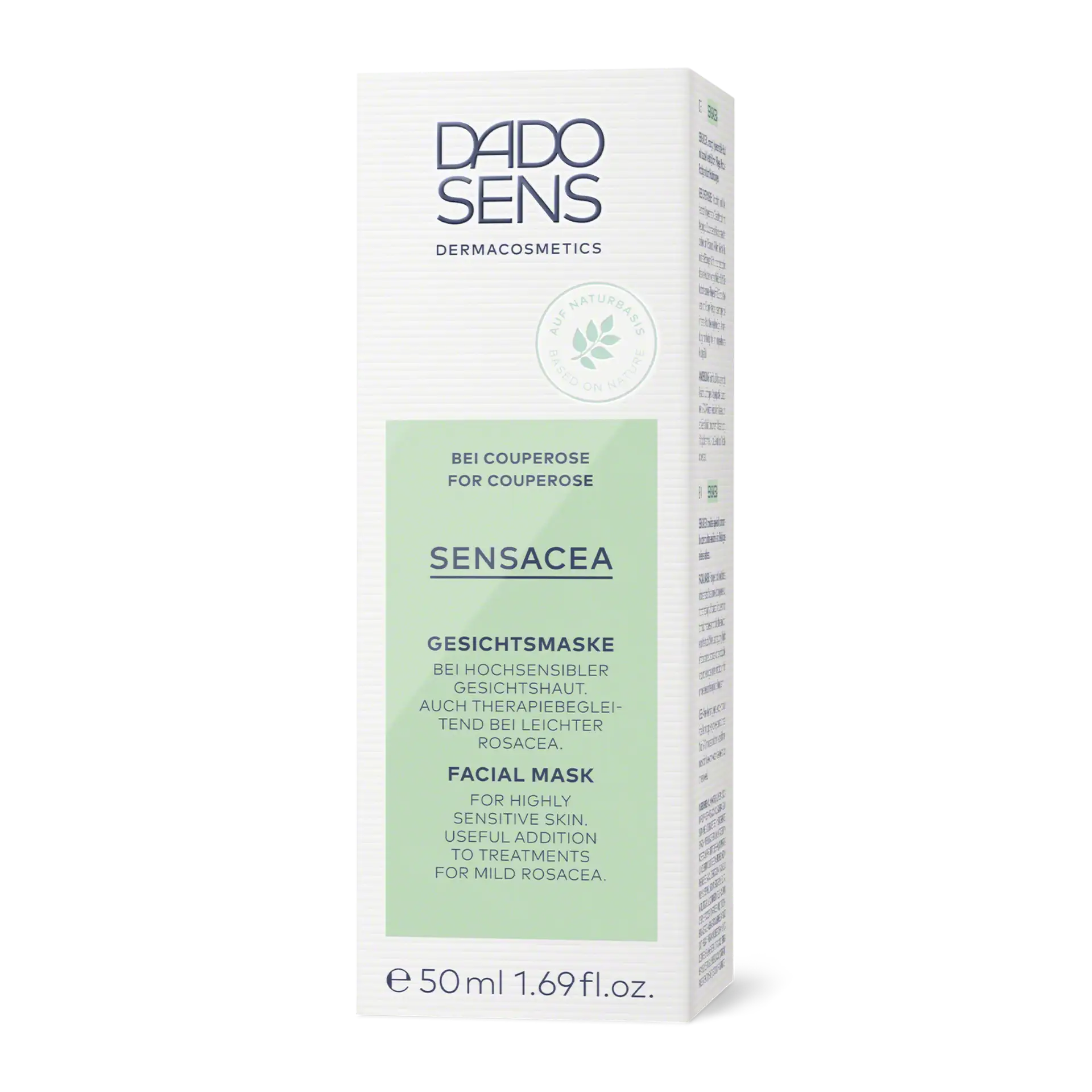 DADO SENS SENSACEA Gesichtsmaske 50 ml für hochsensible Haut und leichte Rosazea