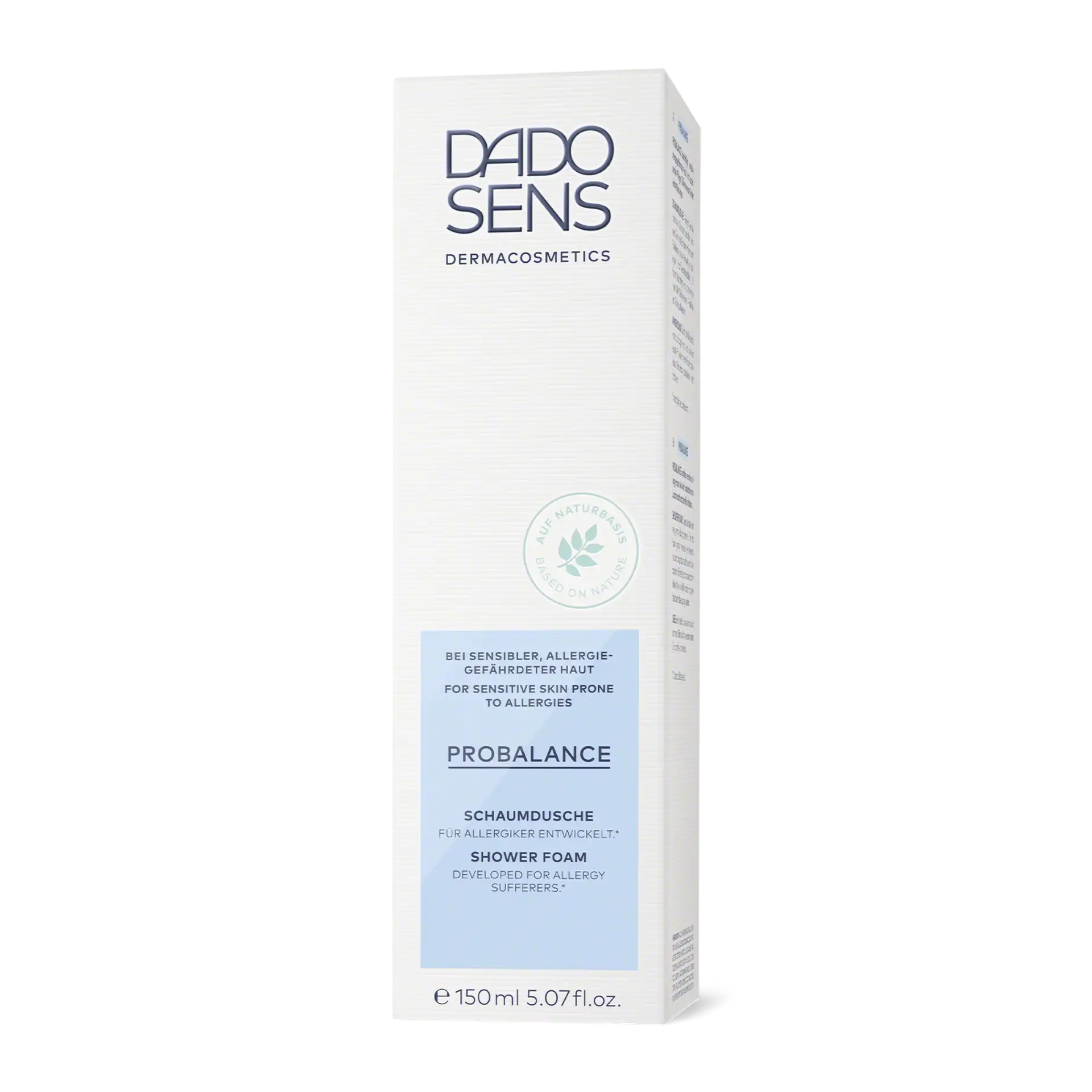 DADO SENS PROBALANCE Schaumdusche für sensible, allergiegefährdete Haut, 150 ml Faltschachtel