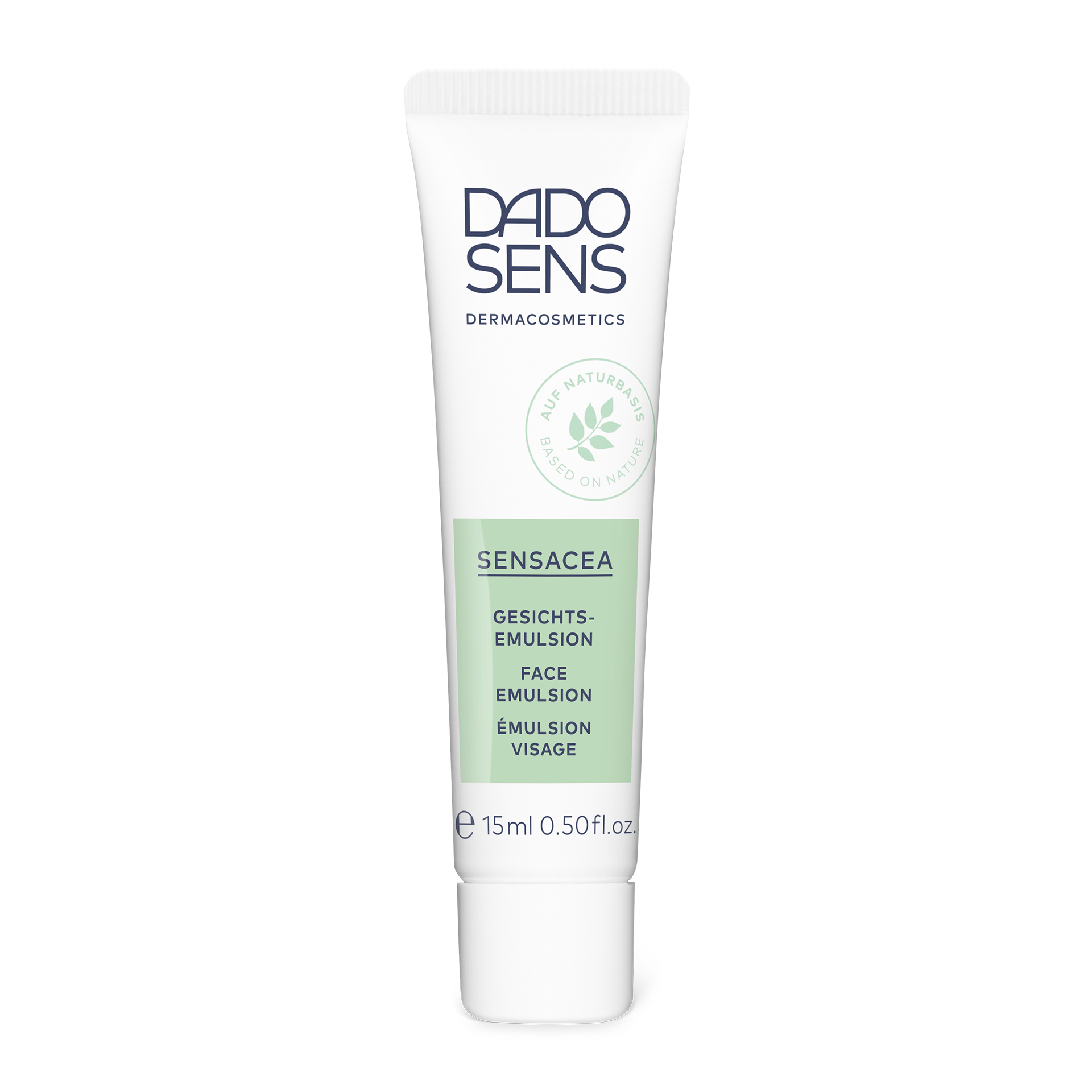 DADO SENS SENSACEA Gesichtsemulsion in 15-ml-Tube mit Naturbasis für empfindliche Haut
