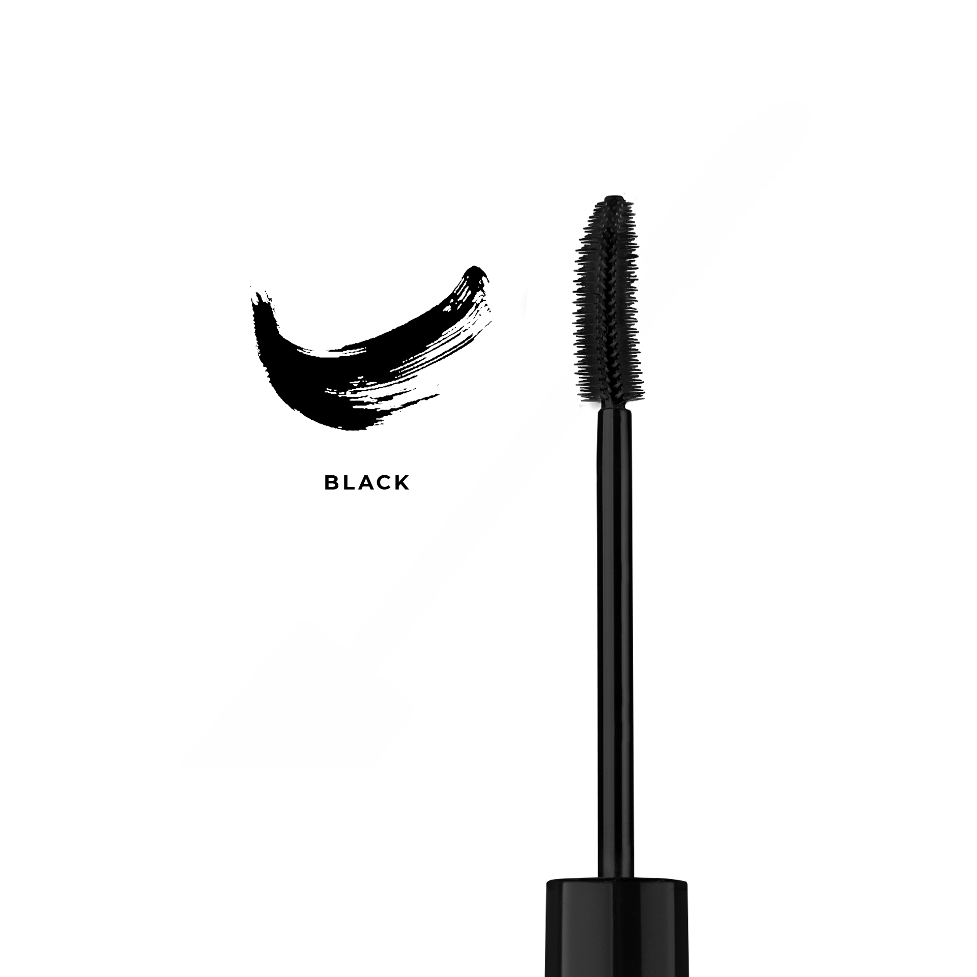 ANNEMARIE BÖRLIND Lift and Length Mascara schwarz 9 ml mit gebogenem Bürstchen und Mascara-Strich