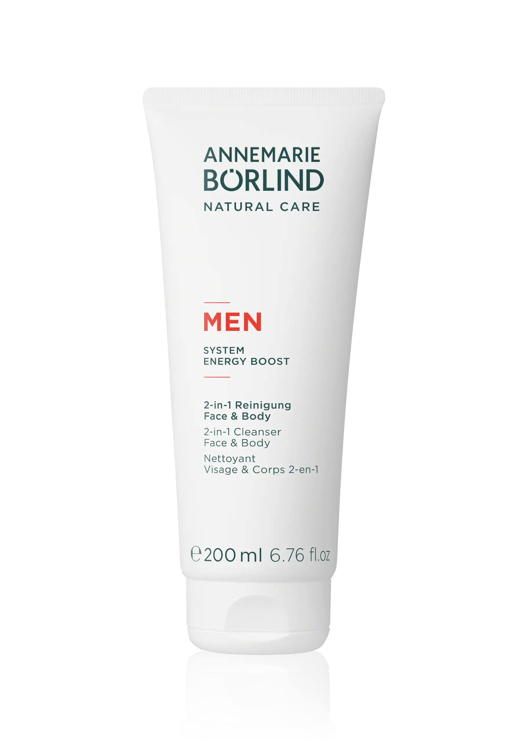 2-in-1 Reinigung Face & Body ANNEMARIE BÖRLIND MEN 2-in-1 Reinigung für Gesicht und Körper, 200 ml Tube