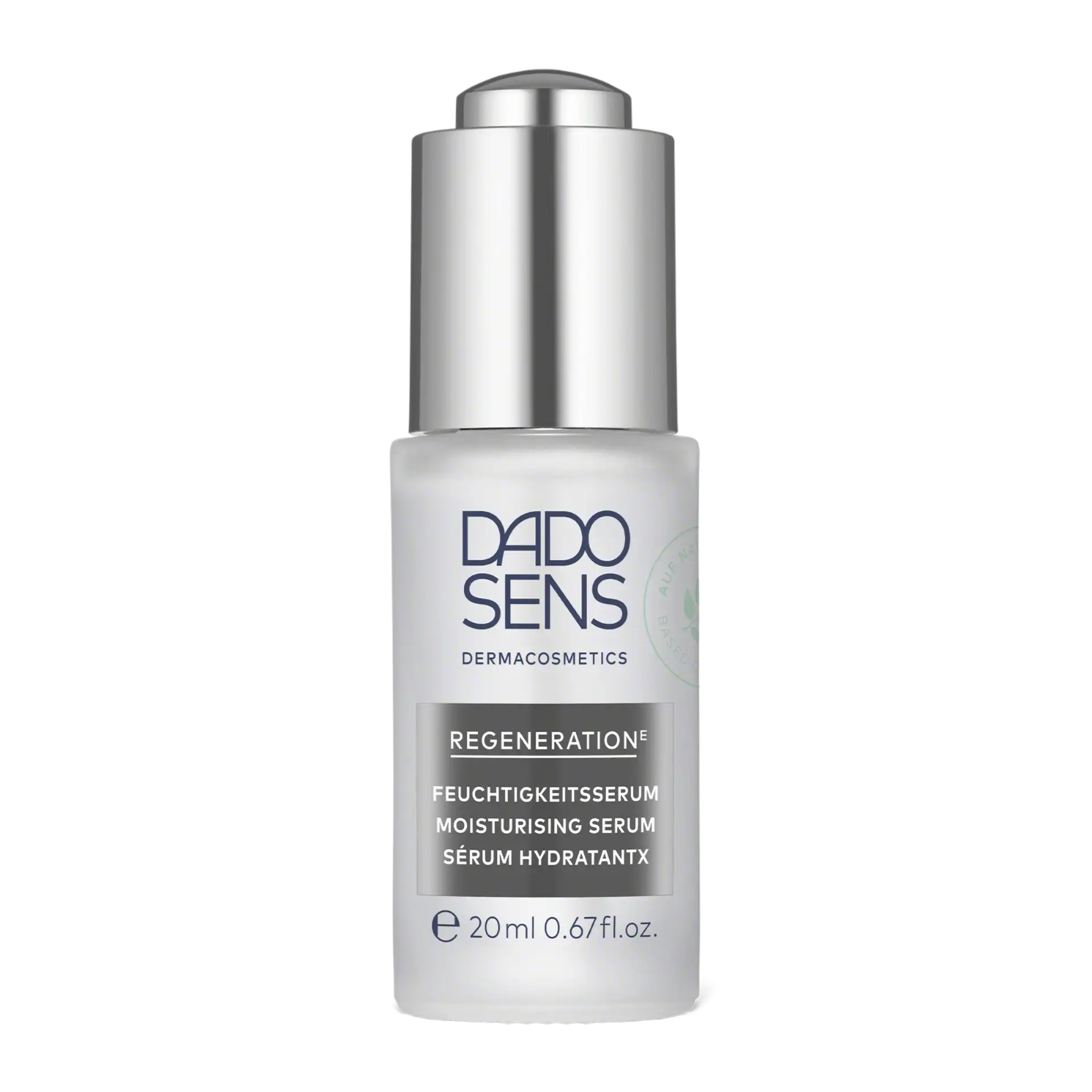 FEUCHTIGKEITSSERUM DADO SENS REGENERATION E Feuchtigkeitsserum 20 ml mit Pipette in matter Glasflasche