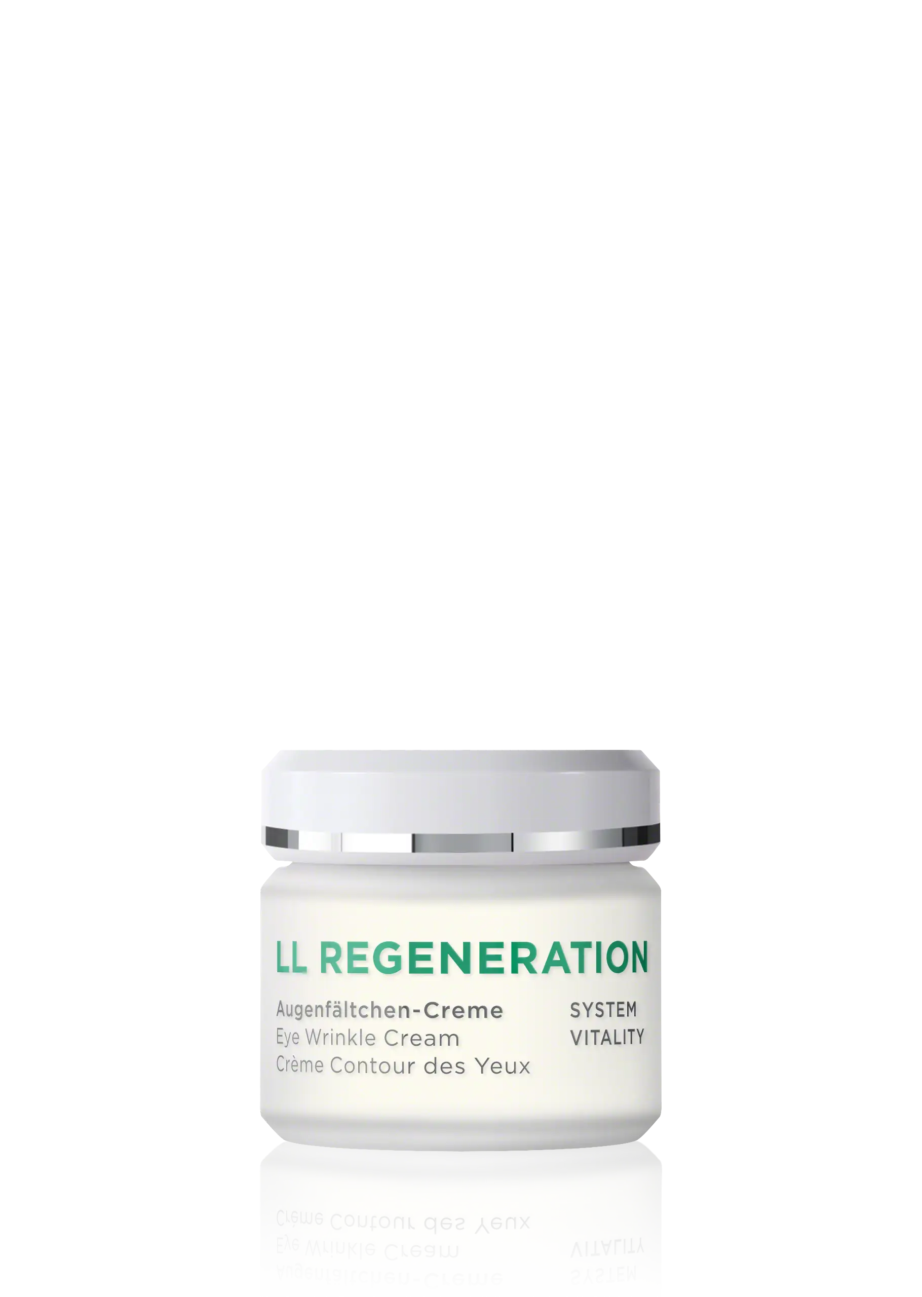 Eye Wrinkle Cream LL REGENERATION Augenfältchen-Creme im 30-ml-Tiegel, Pflege zur Minderung feiner Linien um die Augen