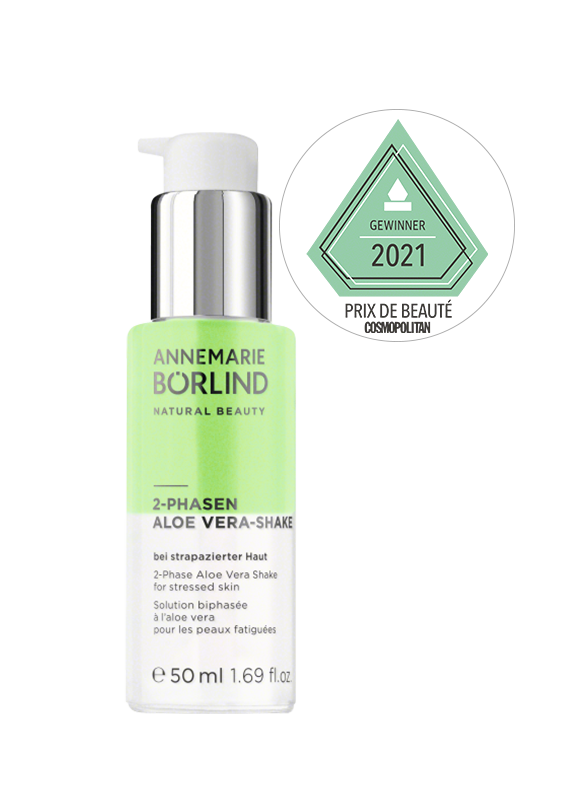 ANNEMARIE BÖRLIND 2-Phasen Aloe Vera Shake für strapazierte Haut, 50 ml, Prix de Beauté Gewinner 2021