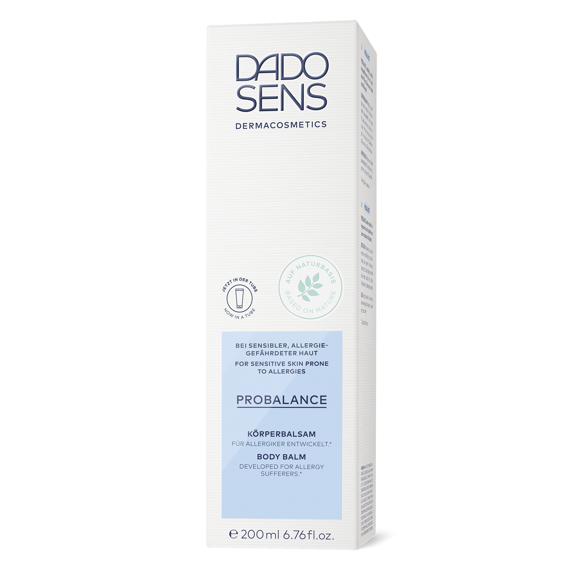 DADO SENS PROBALANCE Körperbalsam für sensible, allergiegefährdete Haut, 200 ml Tube