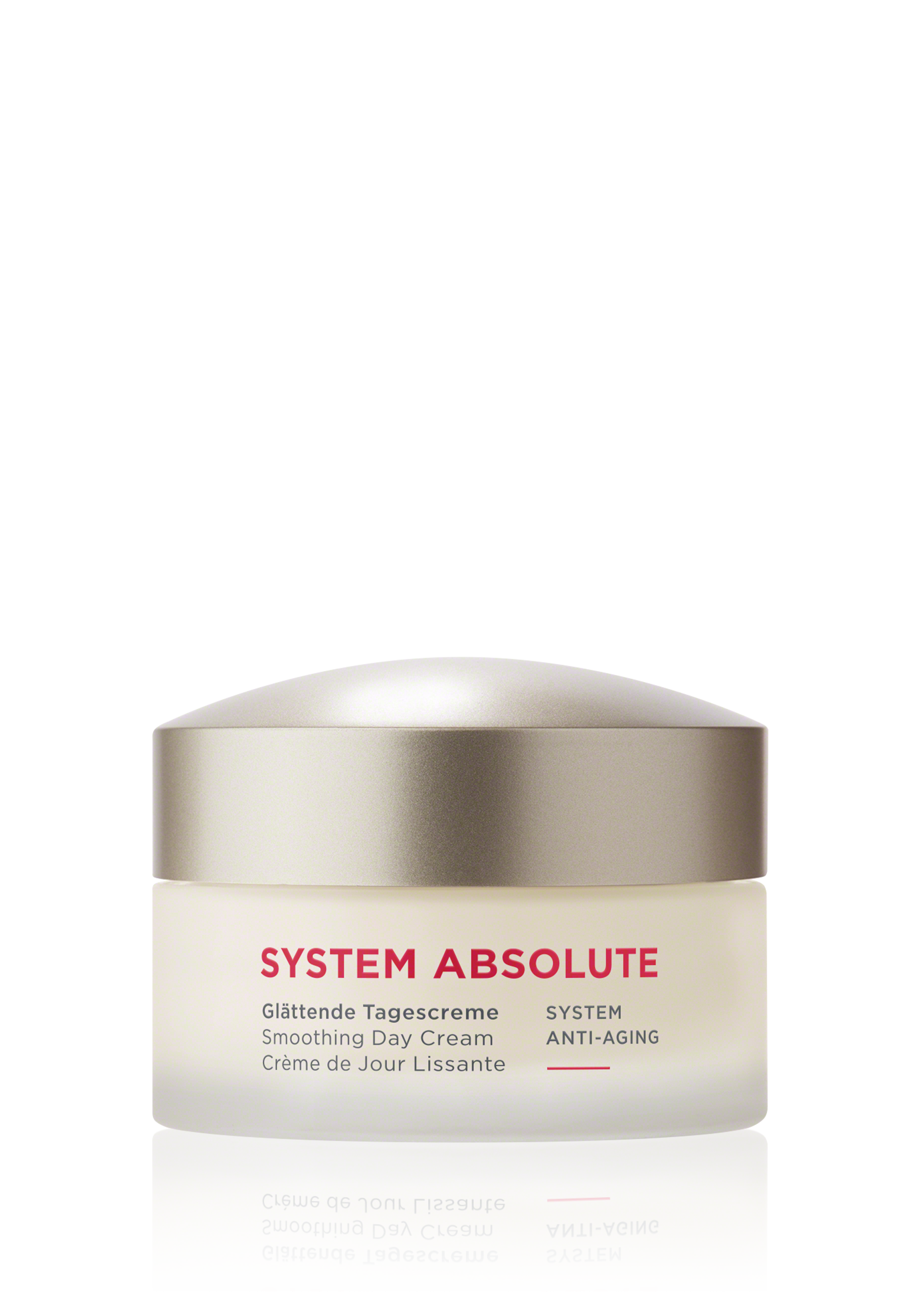SYSTEM ABSOLUTE Glättende Tagescreme im 50-ml-Tiegel mit Anti-Aging-Effekt und mattem Deckel
