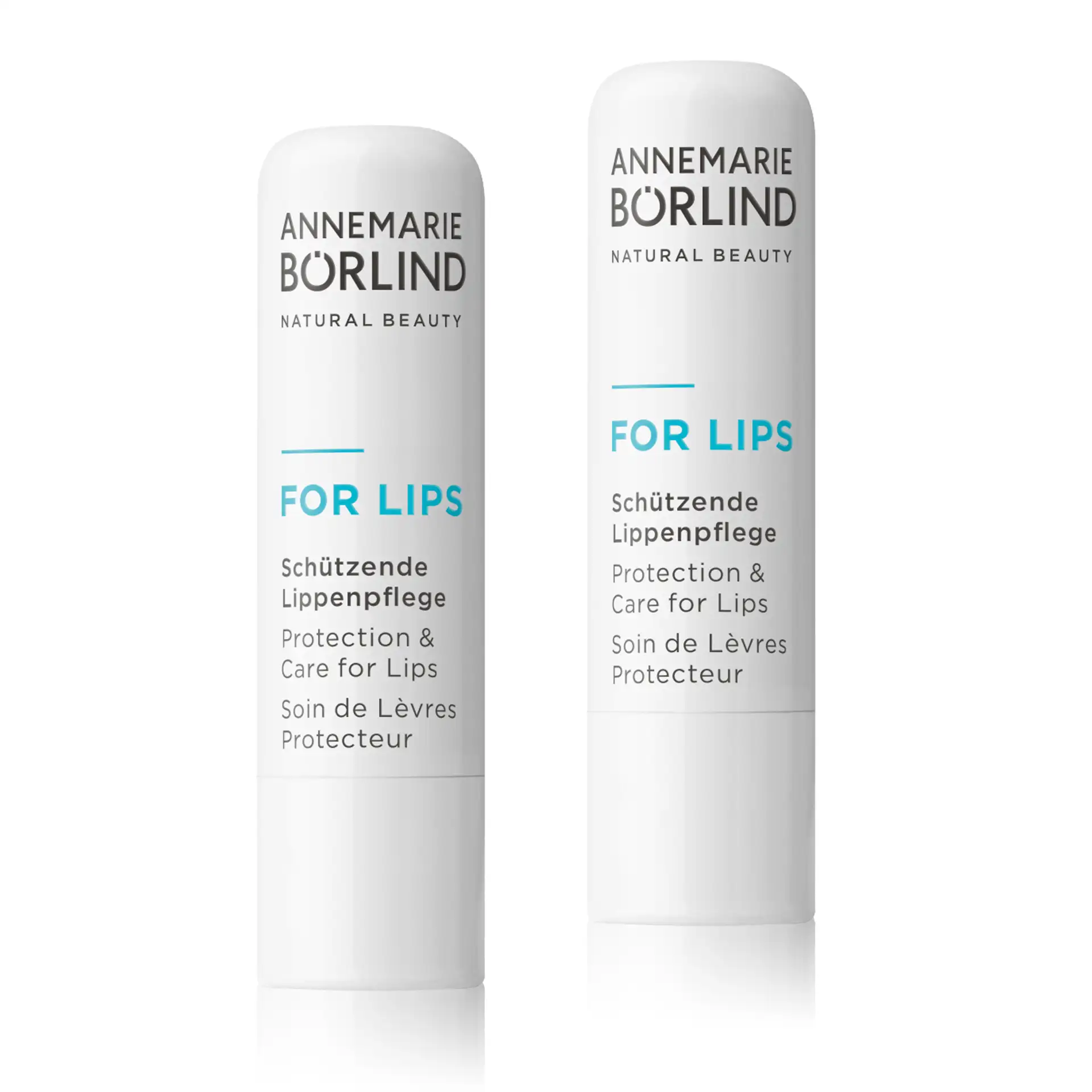 FOR LIPS Doppelpack ANNEMARIE BÖRLIND FOR LIPS schützende Lippenpflege im Doppelpack, weiß, zylindrisch