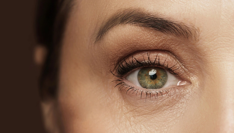 Grüne Augen betont schminken