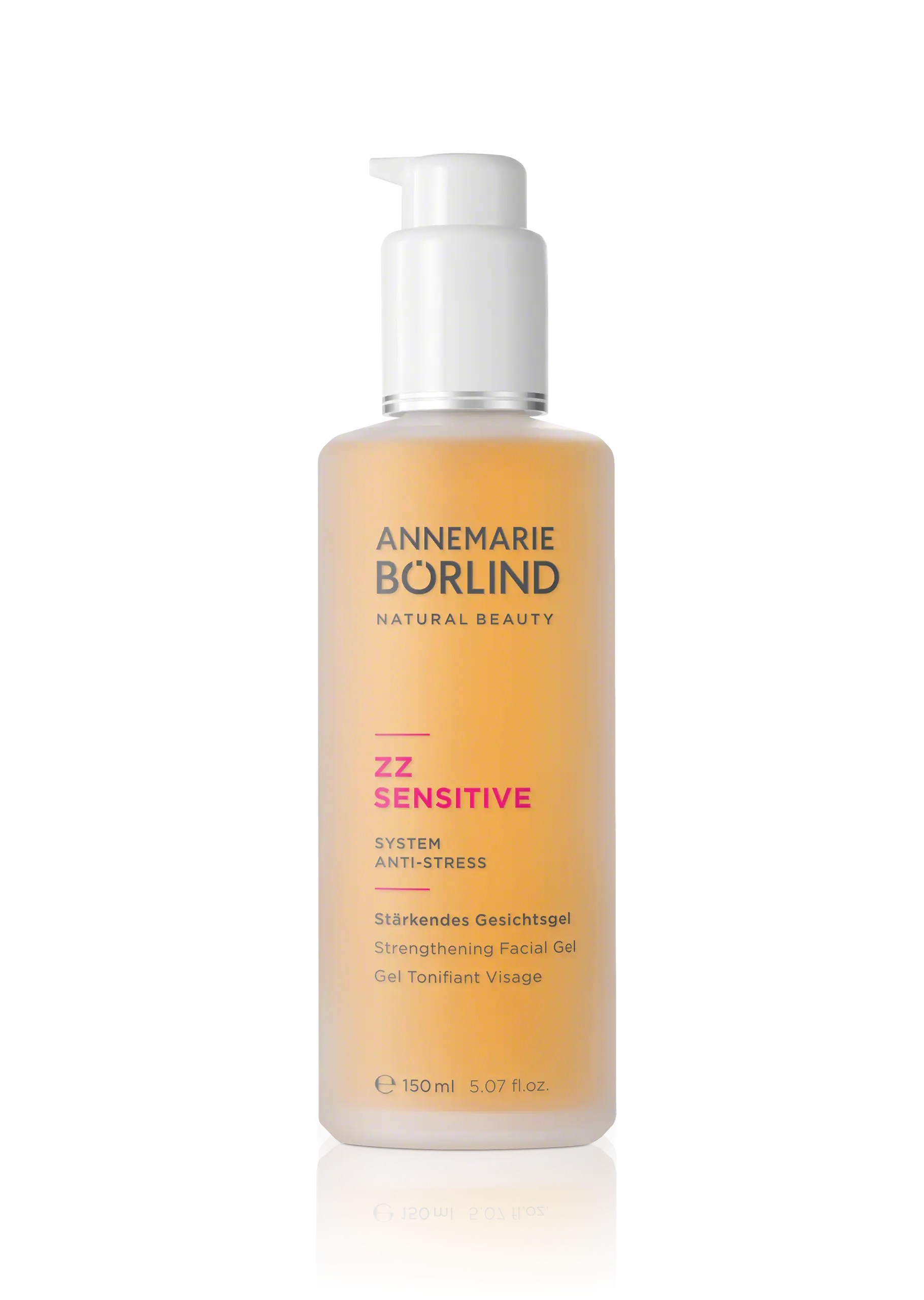 Strengthening Facial Gel ANNEMARIE BÖRLIND ZZ SENSITIVE Stärkendes Gesichtsgel in 150 ml Flasche mit Pumpspender