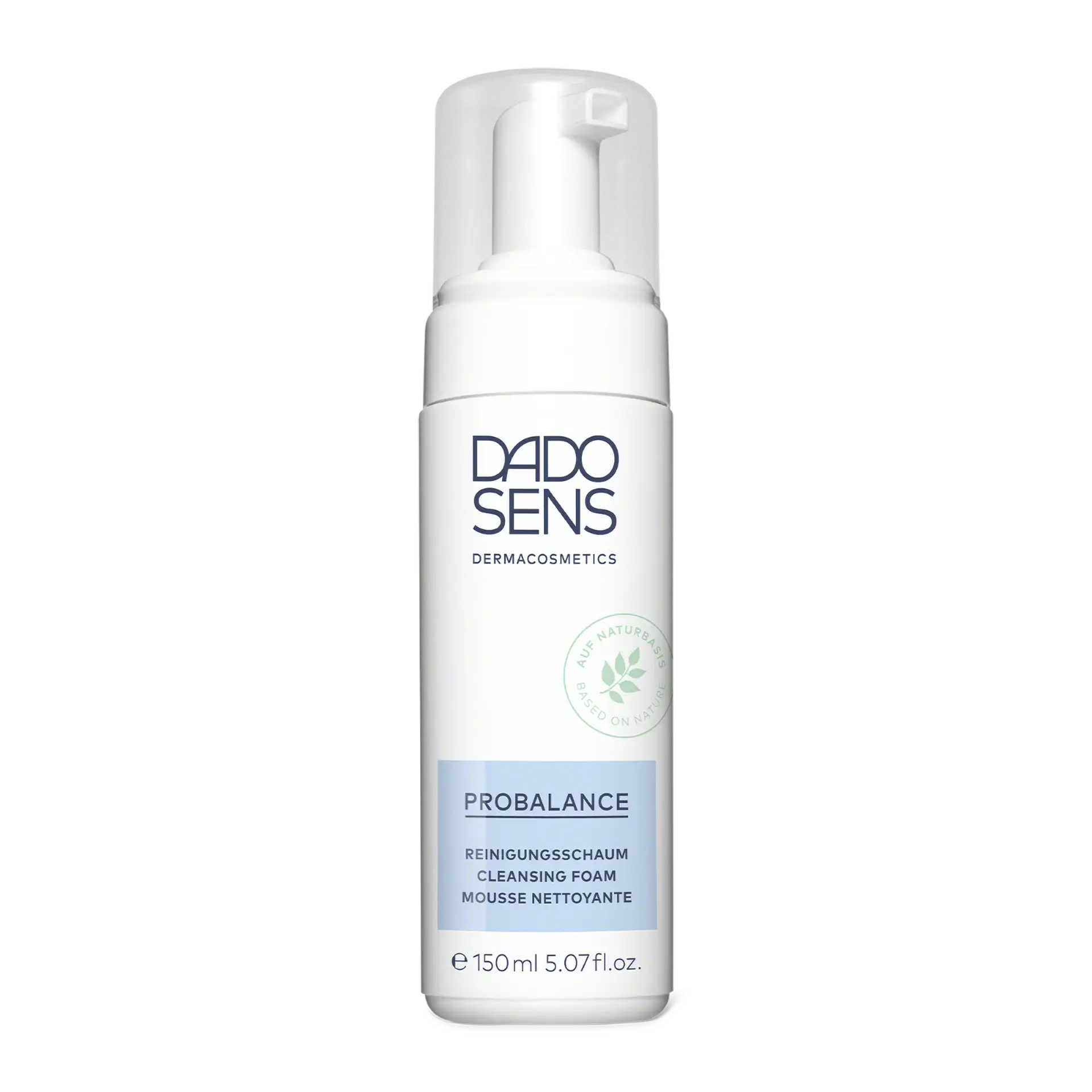 MOUSSE NETTOYANTE DADO SENS PROBALANCE Reinigungsschaum in 150 ml Flasche mit Pumpspender, weißes Design