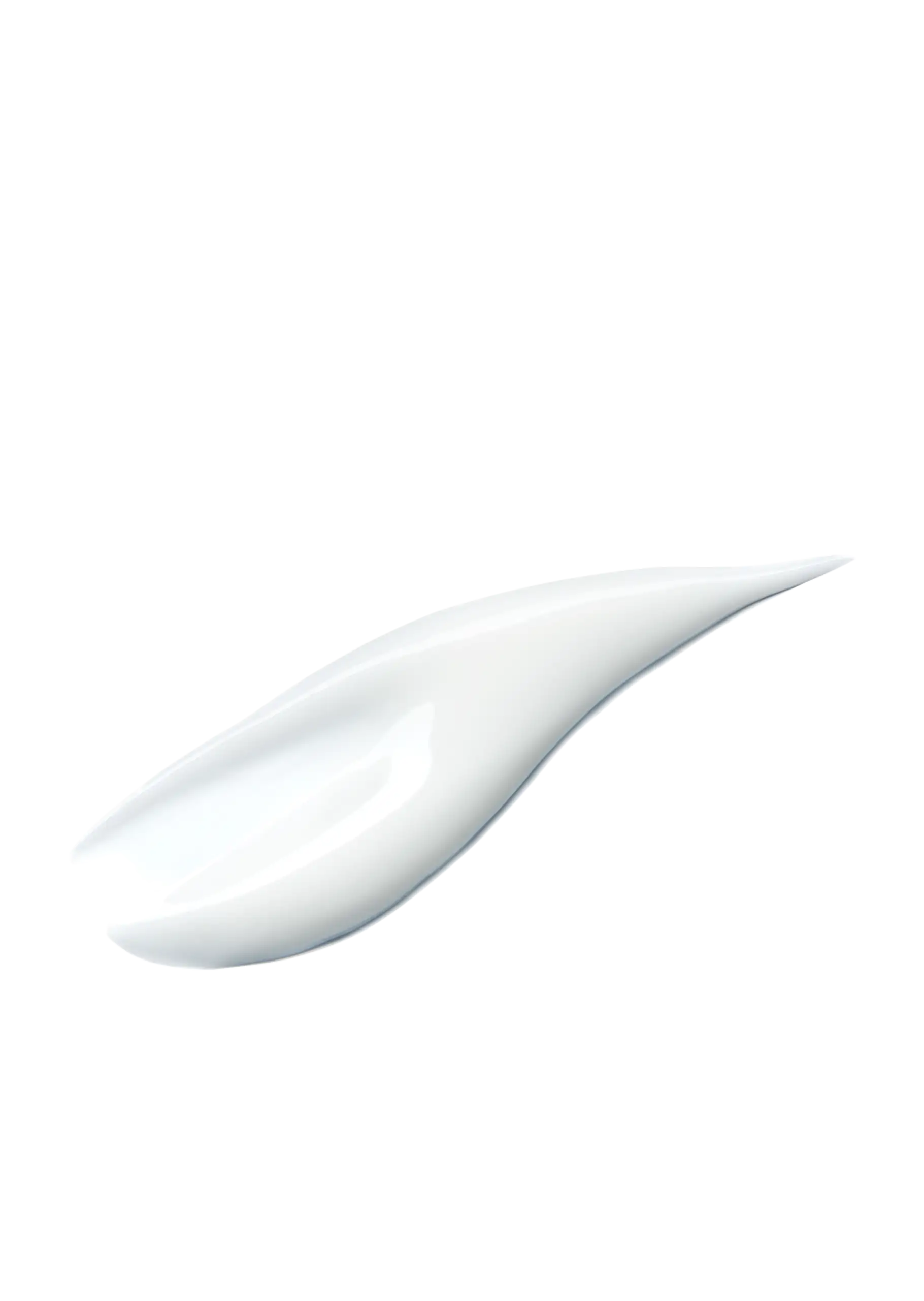 ANNEMARIE BÖRLIND MEN Augencreme-Textur in weiß, cremig und geschmeidig auf schwarzem Hintergrund