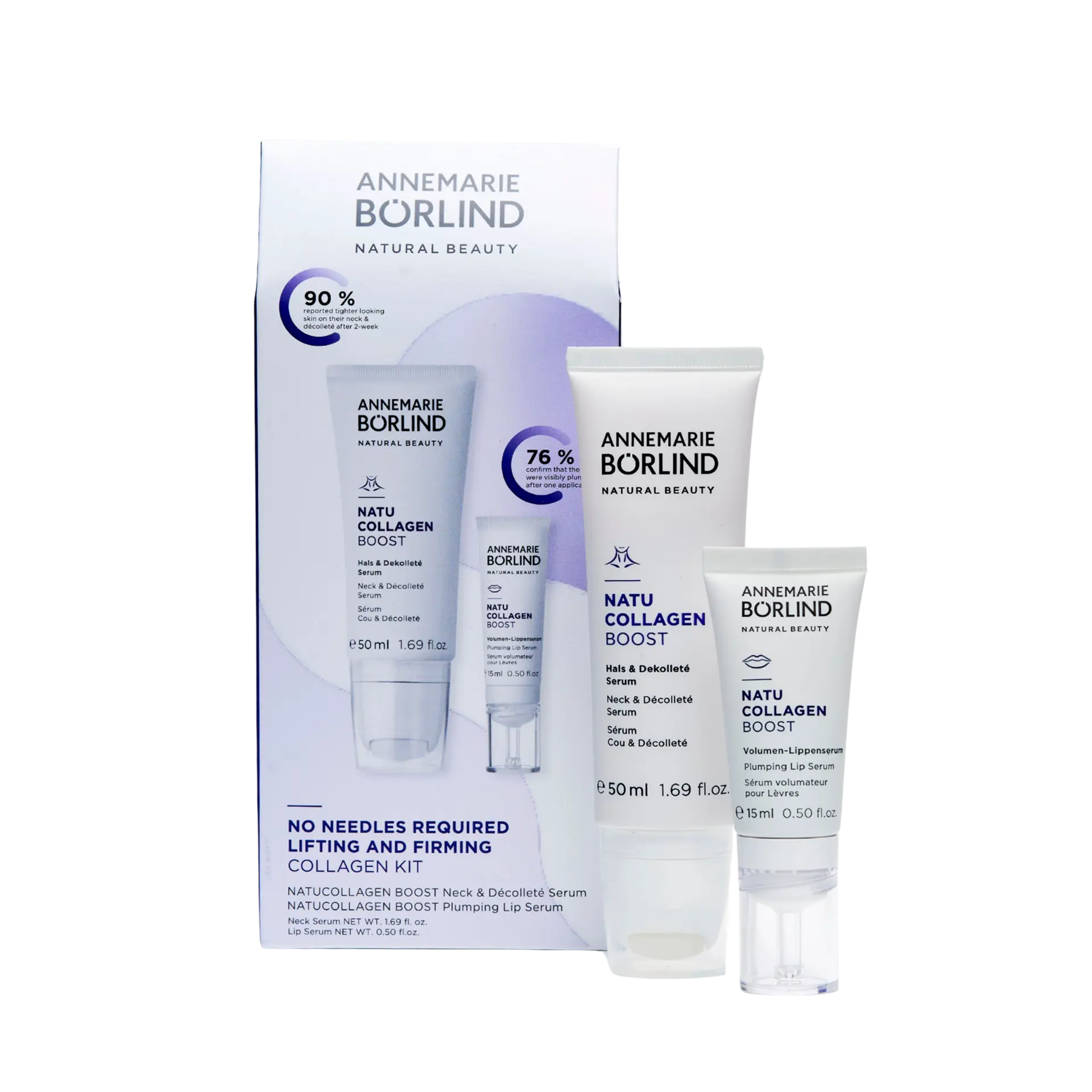 NATUCOLLAGEN BOOST Décolleté & Lip Set