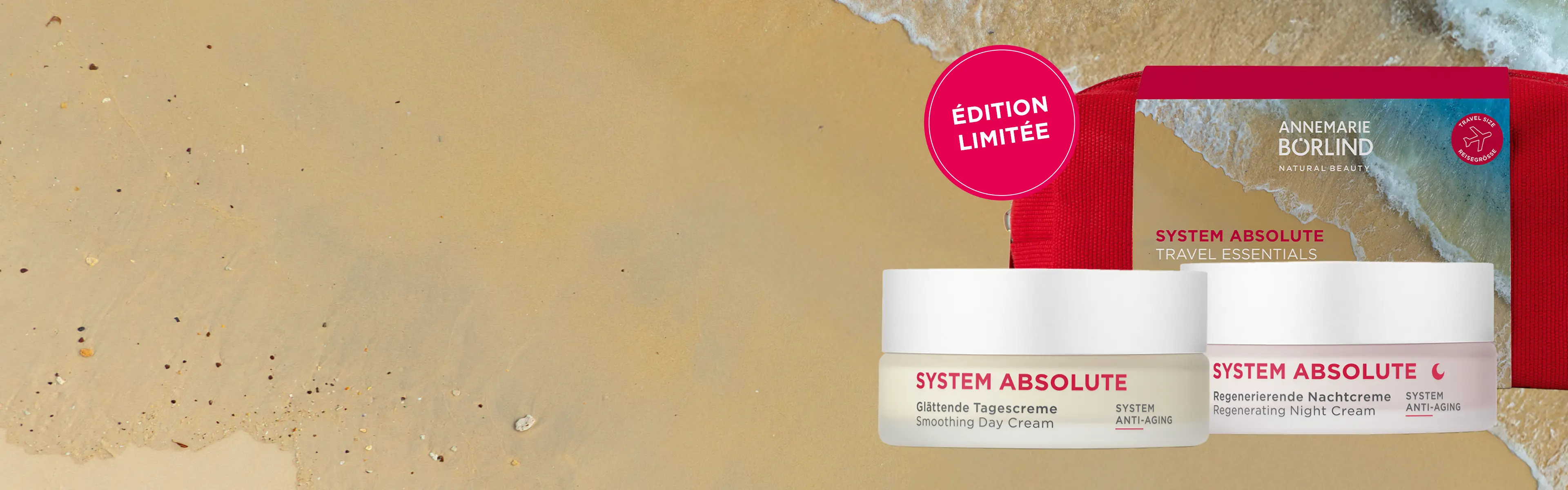 ANNEMARIE BÖRLIND SYSTEM ABSOLUTE Tages- und Nachtcreme mit Anti-Aging-Effekt, limitierte Edition