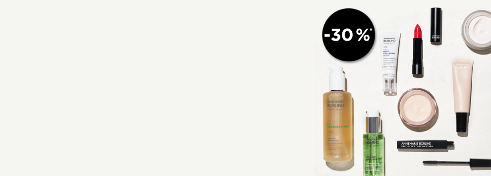 ANNEMARIE BÖRLIND Hautpflege und Make-up mit Gesichtsöl, Mascara, Lippenstift und Creme, -30 % Preisvorteil