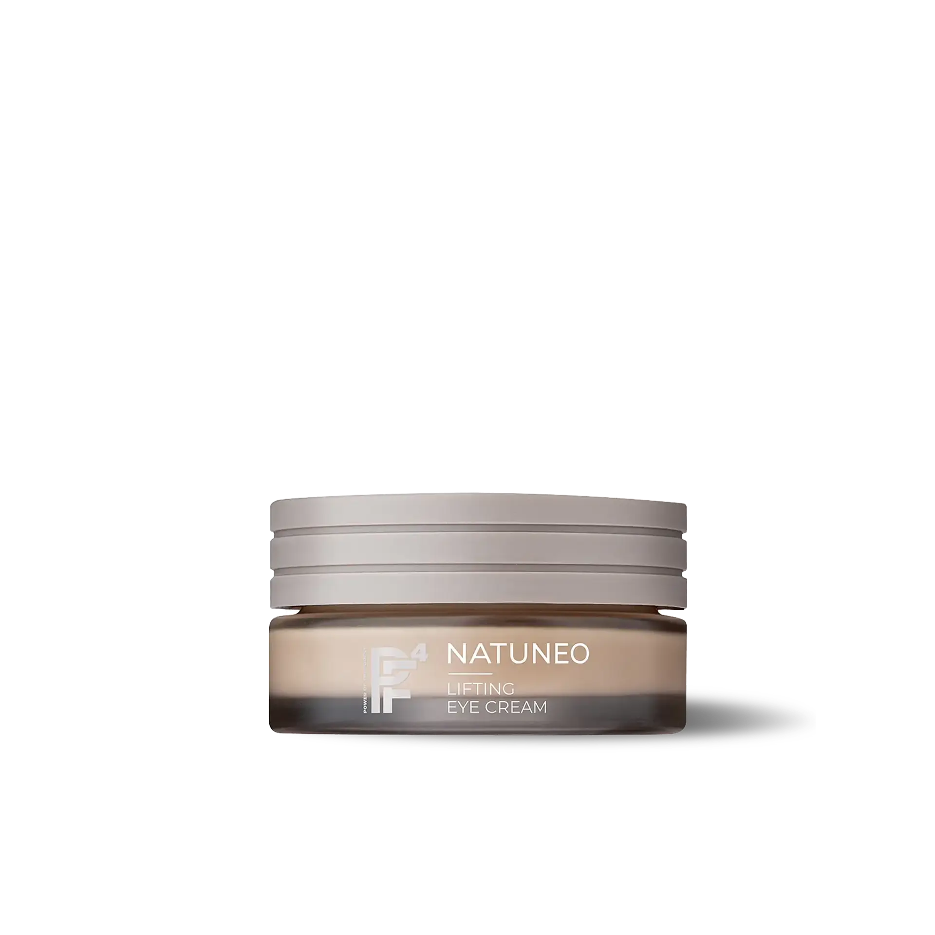 Lifting Eye Cream NATUNEO Lifting Eye Cream im runden Tiegel mit beigem Deckel, Anti-Aging Augenpflege
