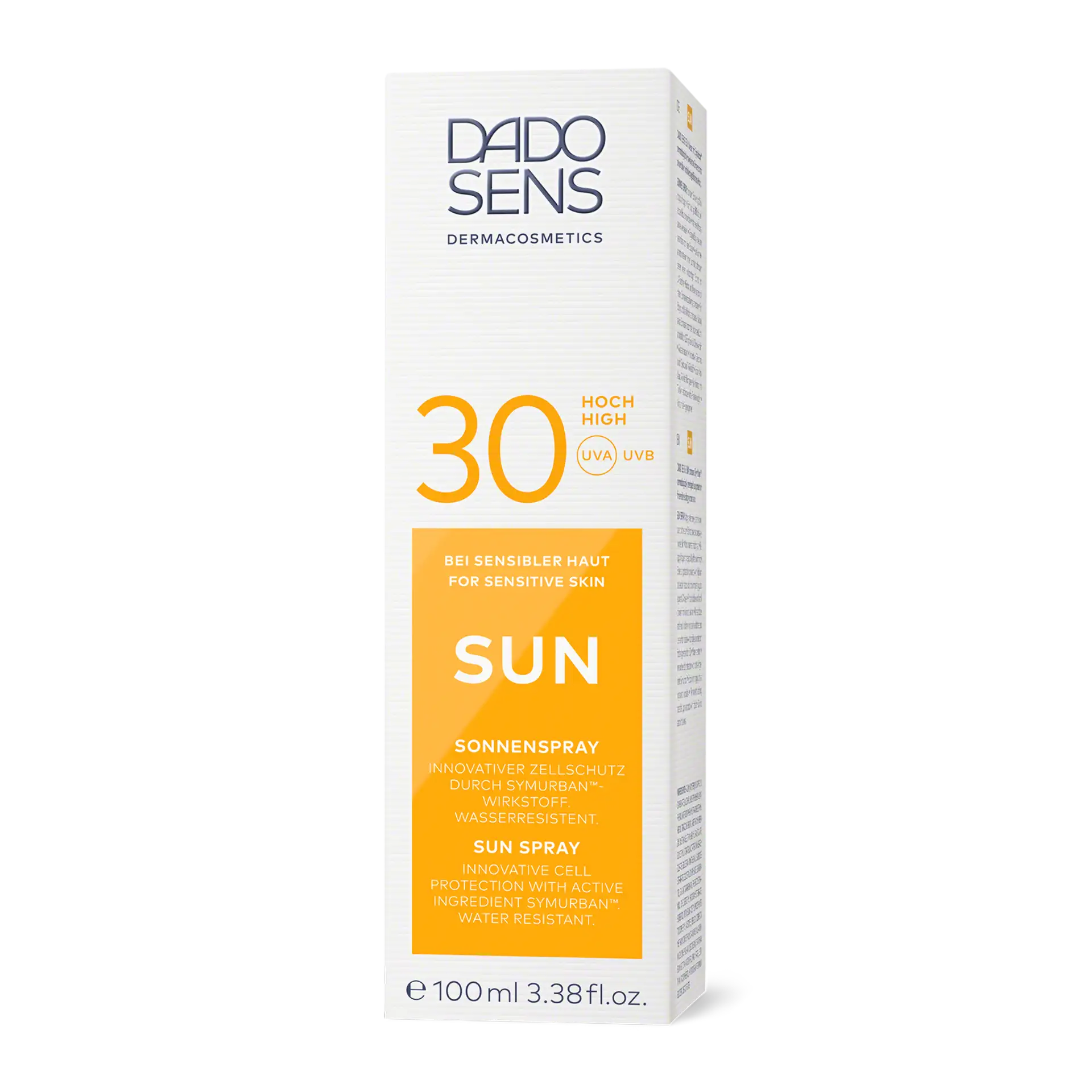DADO SENS SUN Sonnenspray SPF 30 für sensible Haut, wasserresistent, 100 ml Faltschachtel