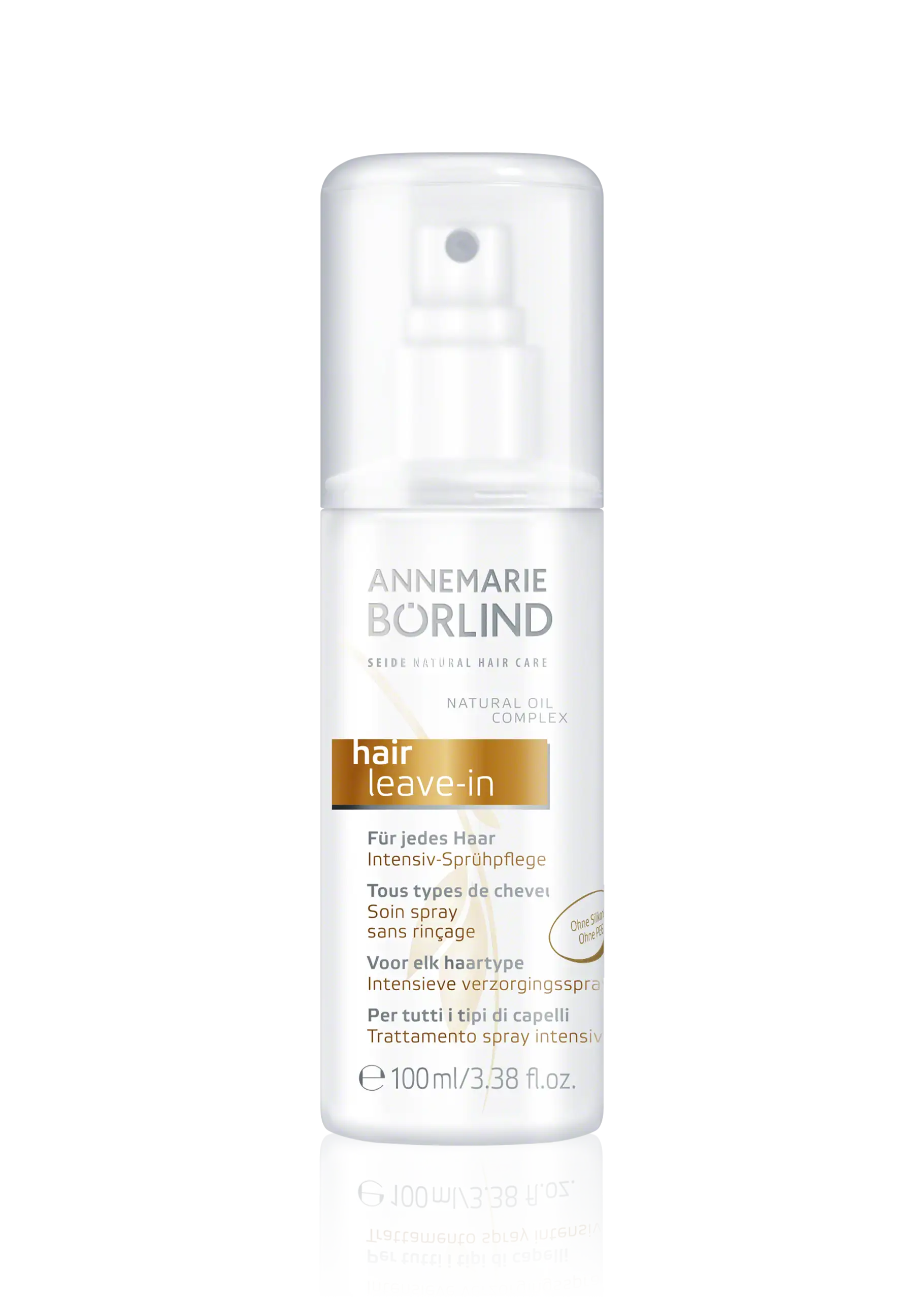 Intensiv-Sprühpflege ANNEMARIE BÖRLIND hair leave-in Intensiv-Sprühpflege für jedes Haar, 100 ml Sprayflasche