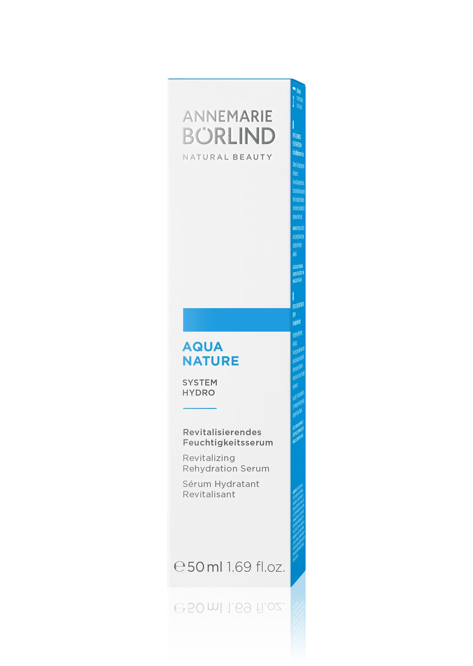 ANNEMARIE BÖRLIND AQUA NATURE revitalisierendes Feuchtigkeitsserum 50 ml in Faltschachtel