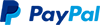 PayPal Logo in blauer Schrift mit stilisiertem "P" als Symbol auf weißem Hintergrund