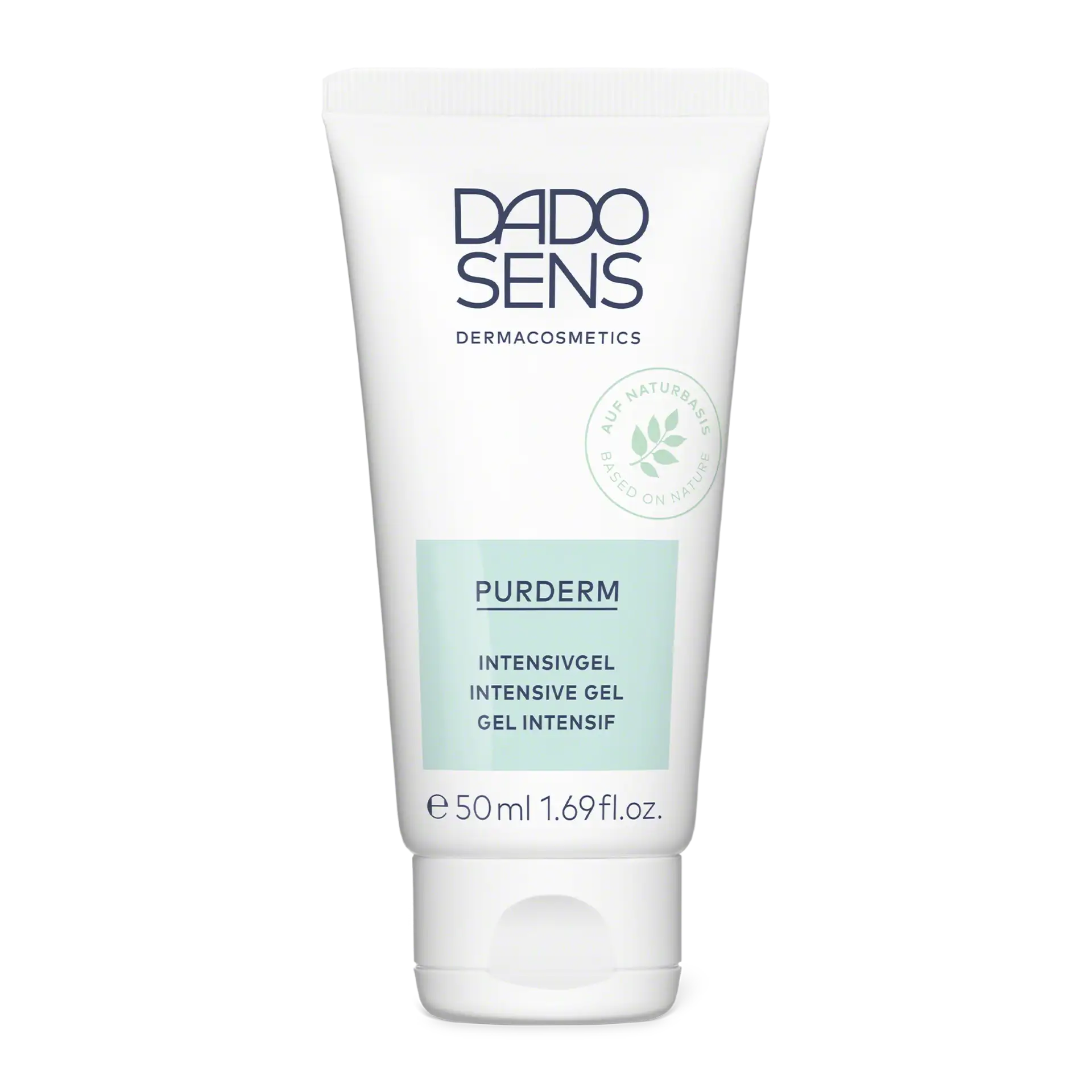 GEL INTENSIF DADO SENS PURDERM Intensivgel in 50 ml Tube, auf Naturbasis, für intensive Hautpflege