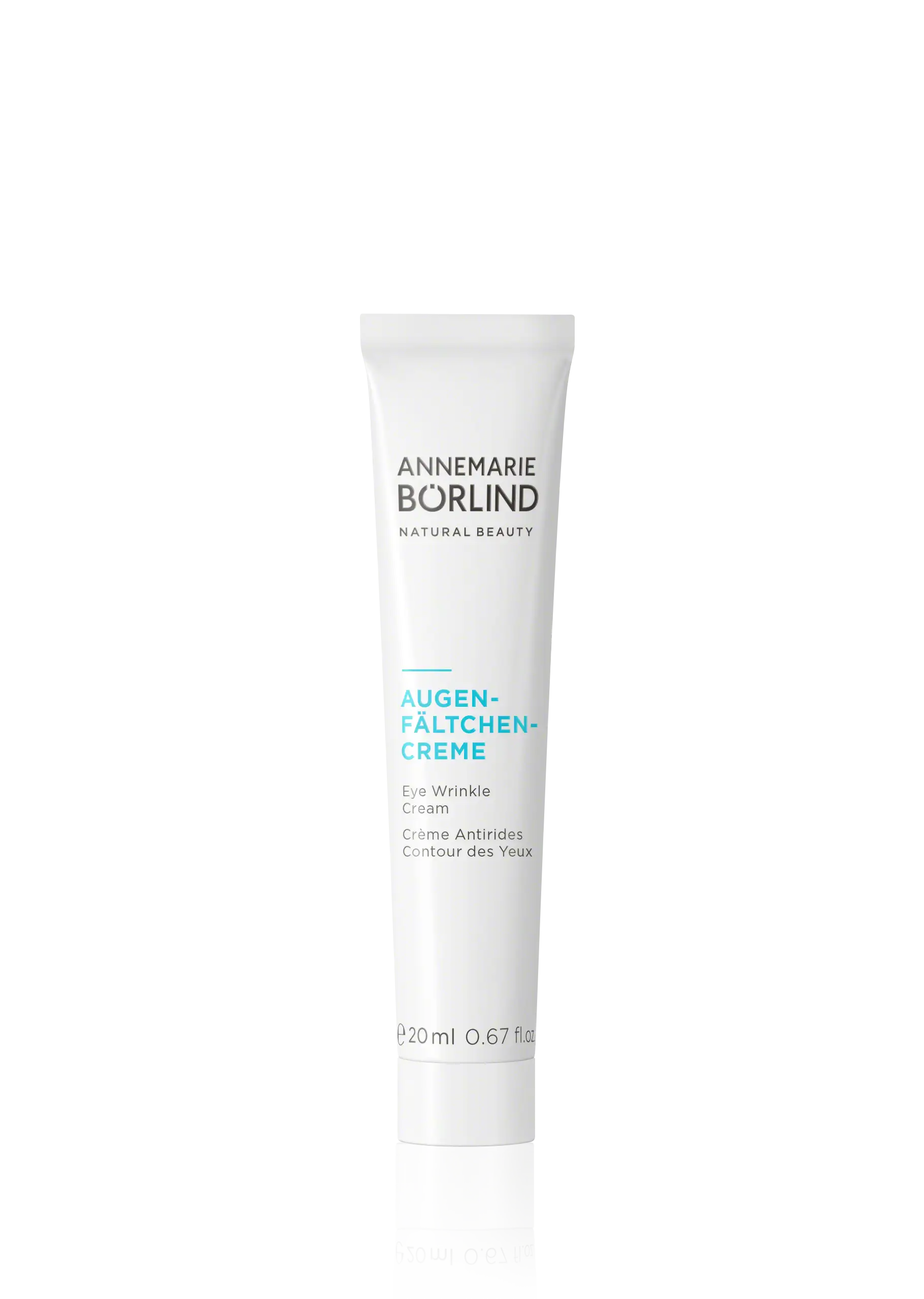 EYE WRINKLE CREAM ANNEMARIE BÖRLIND Augen-Fältchen-Creme in 20 ml Tube für die Pflege der Augenpartie