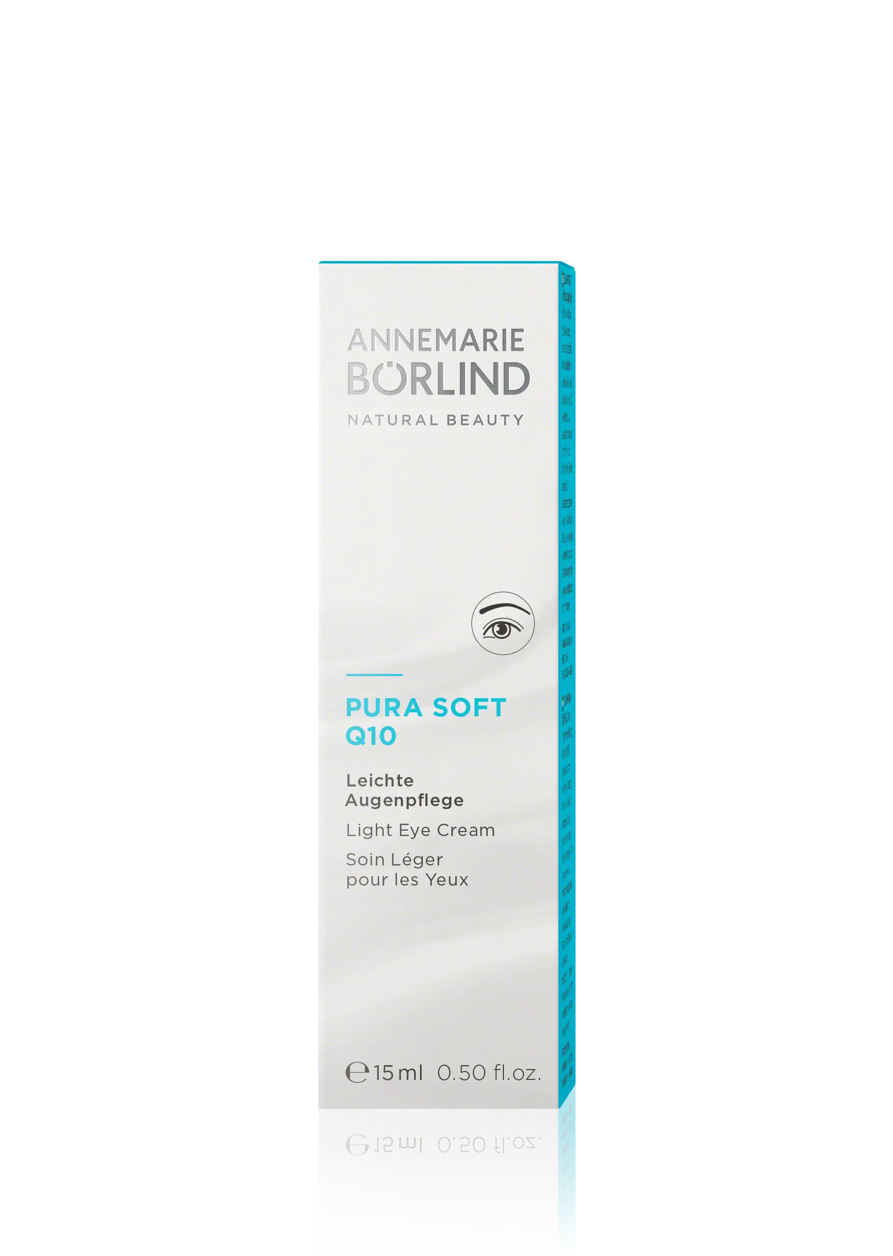 ANNEMARIE BÖRLIND PURA SOFT Q10 leichte Augenpflege 15 ml in weißer Faltschachtel