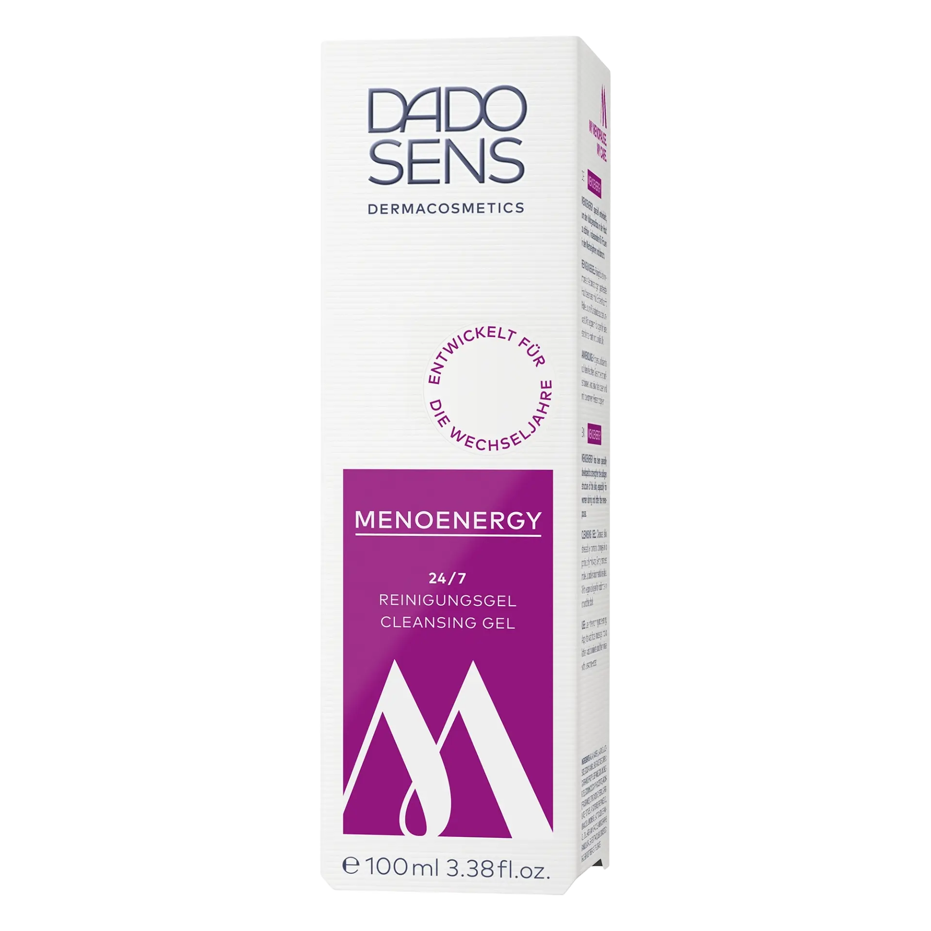 DADO SENS MENOENERGY Reinigungs-Gel 100 ml, entwickelt für die Wechseljahre, 24/7 Anwendung