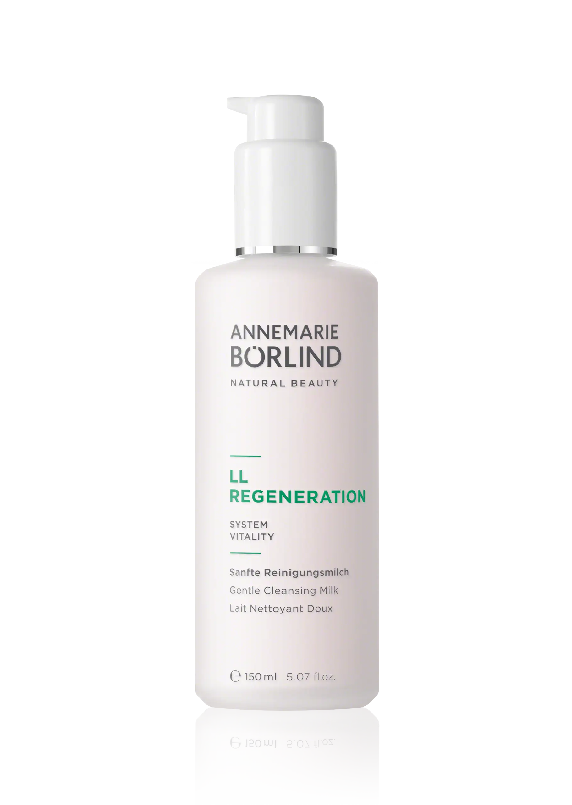 Gentle Cleansing Milk ANNEMARIE BÖRLIND LL REGENERATION sanfte Reinigungsmilch 150 ml mit Pumpspender