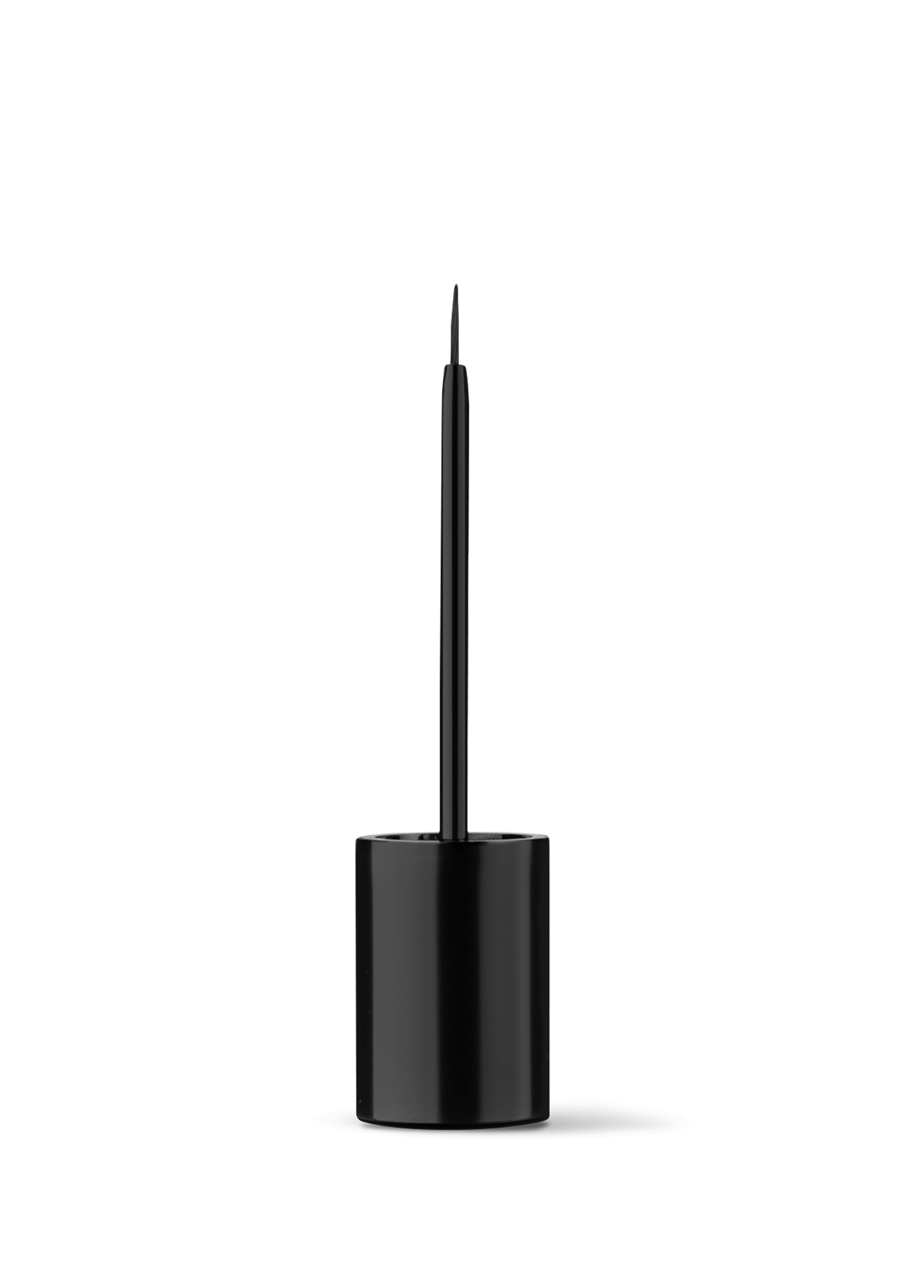 ANNEMARIE BÖRLIND LASH CREATOR Wimpernserum 5 ml Flasche mit offenem Pinselapplikator vor schwarzem Hintergrund