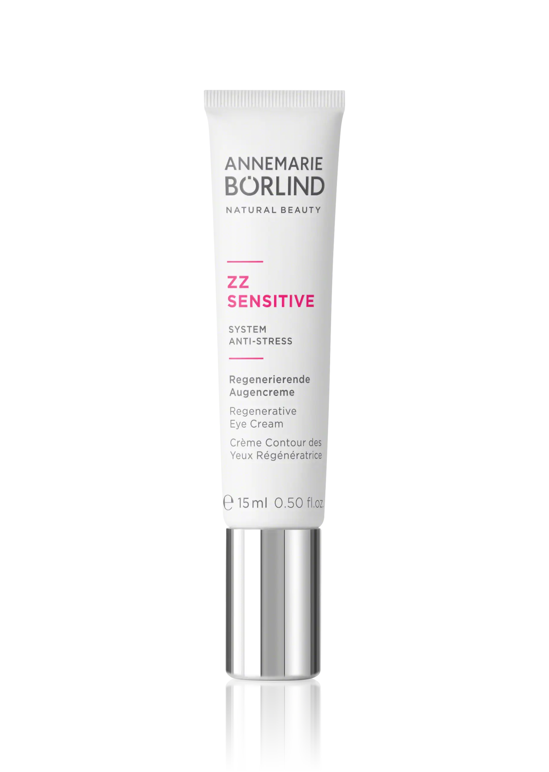 Regenerative Eye Cream ANNEMARIE BÖRLIND ZZ SENSITIVE regenerierende Augencreme in 15 ml Tube mit Anti-Stress-System