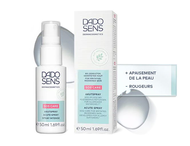 DADO SENS SOS CARE Akutspray für gereizte, gerötete Haut, 50 ml mit beruhigender Wirkung