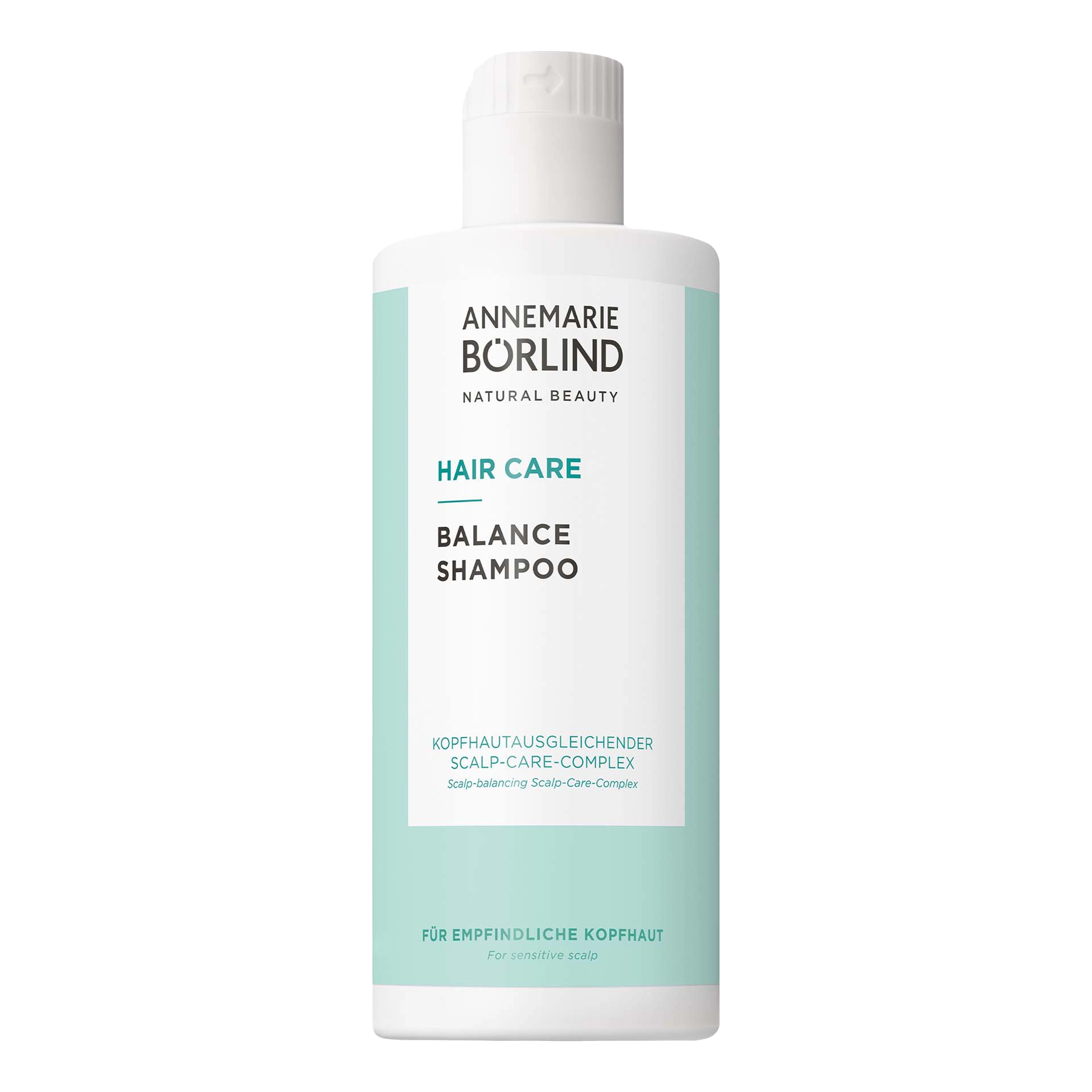 Balance shampoo ANNEMARIE BÖRLIND Hair Care Balance Shampoo mit Kopfhaut ausgleichendem Scalp-Care-Complex für empfindliche Kopfhaut