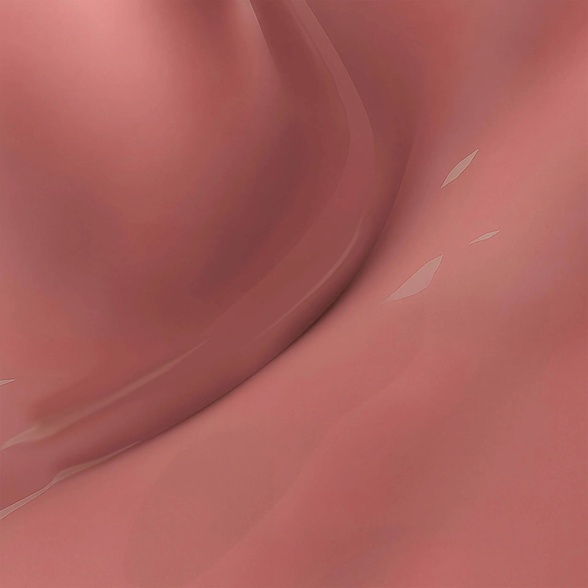 Roséfarbene Textur von ANNEMARIE BÖRLIND Natural Volume Lip Gloss in Nude Hug