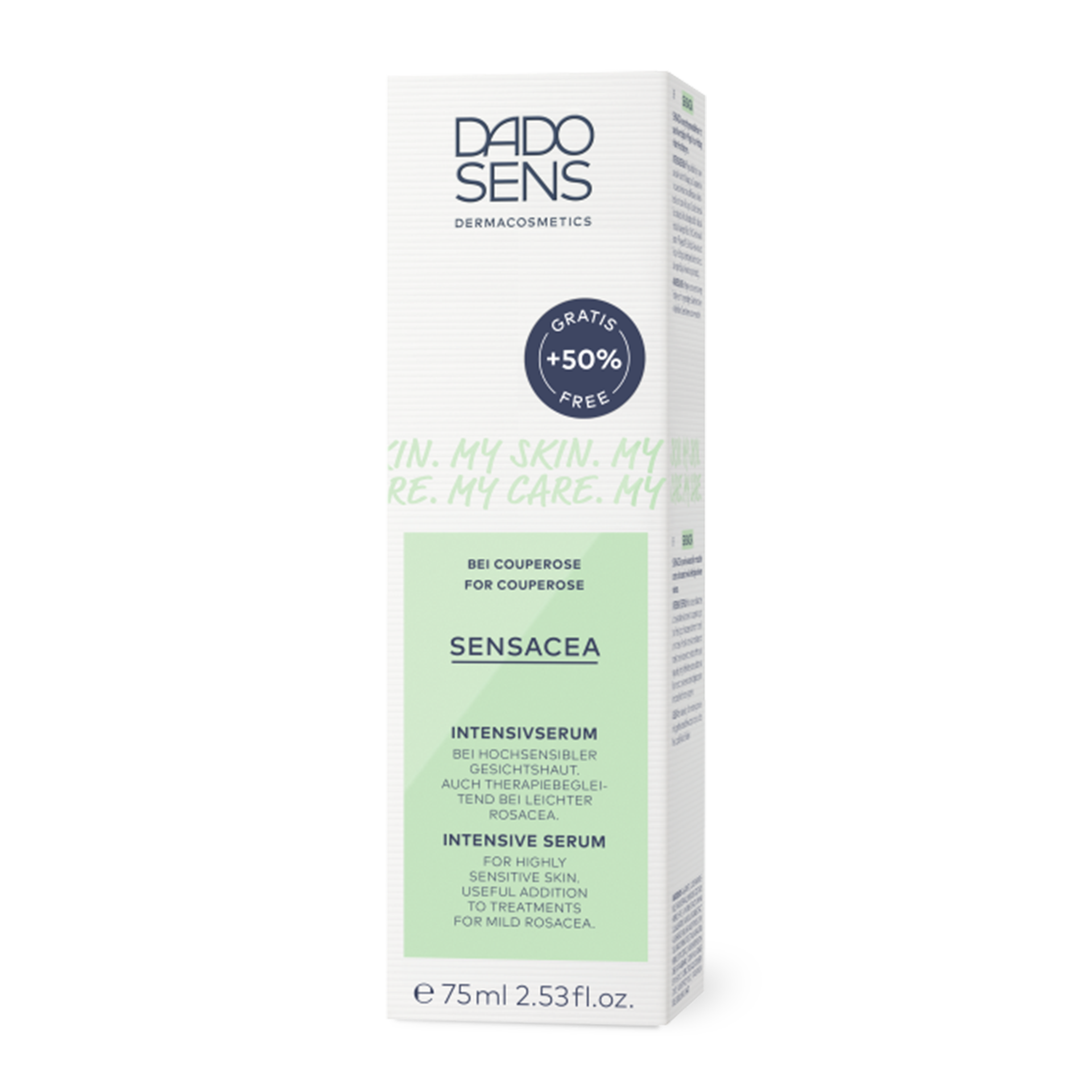 DADO SENS SENSACEA Intensivserum für hochsensible Haut bei Couperose mit 50 % mehr Inhalt