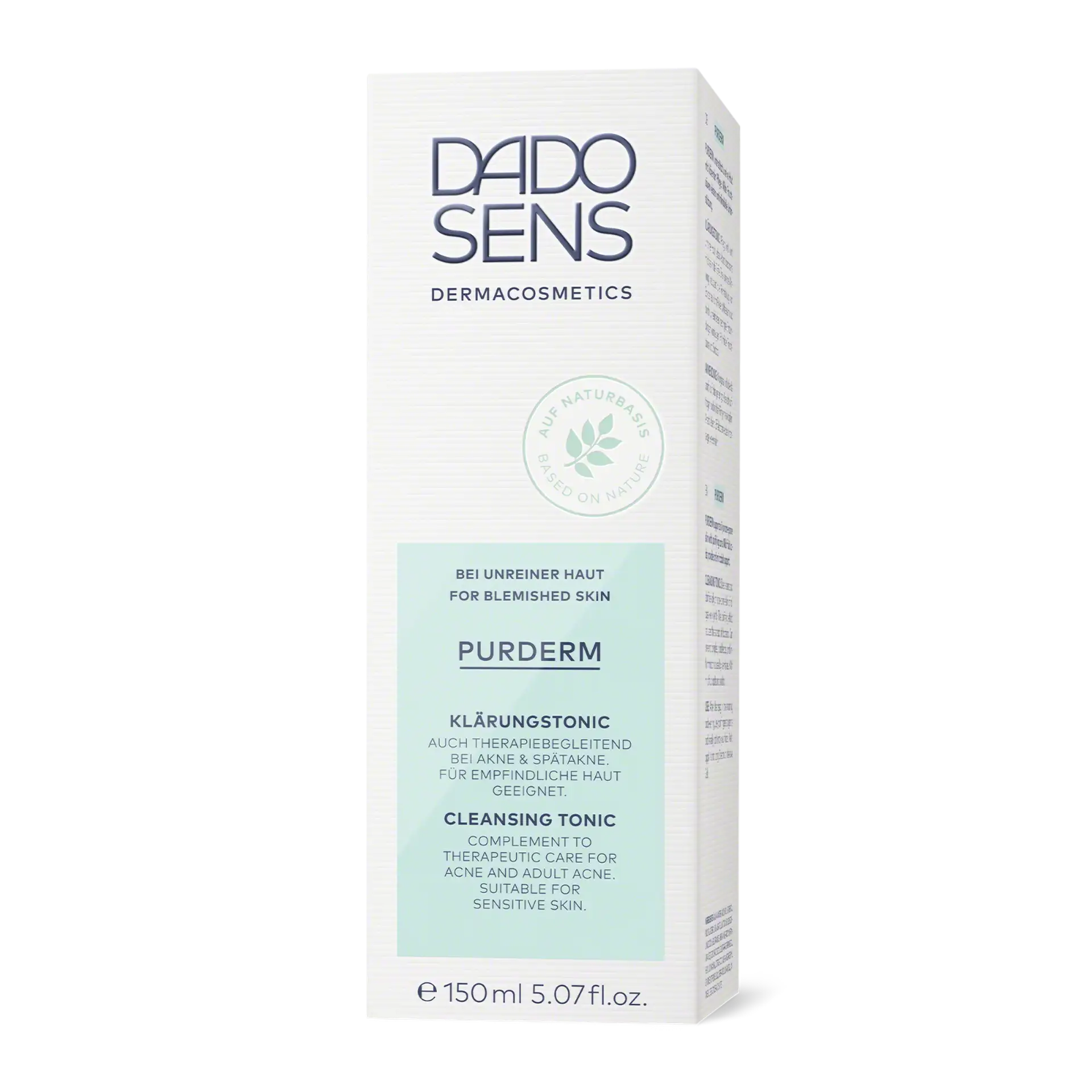 DADO SENS PURDERM Klärungstonic 150 ml für unreine und empfindliche Haut, Therapie begleitend