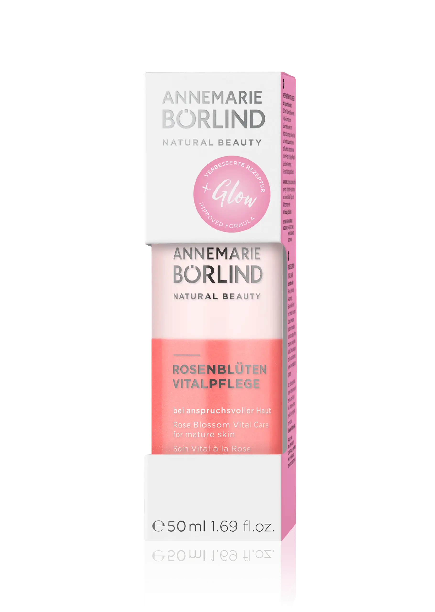 ANNEMARIE BÖRLIND Rosenblüten Vitalpflege Shake 50 ml für anspruchsvolle Haut mit verbesserter Glow-Formel