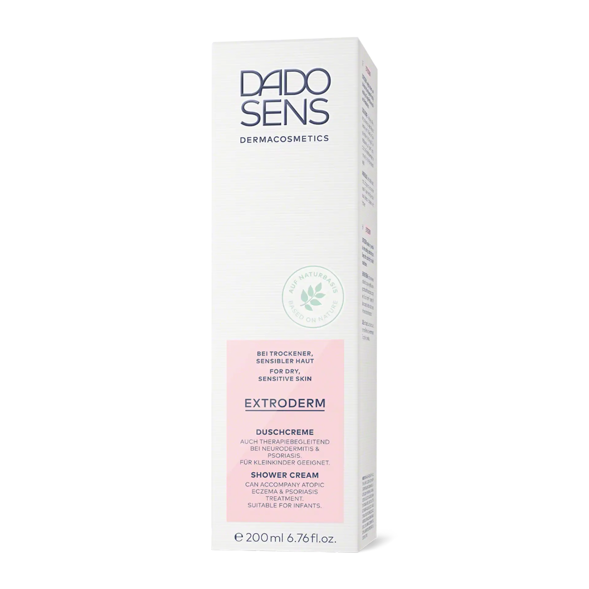 DADO SENS EXTRODERM Duschcreme 200 ml für trockene, sensible Haut, auch bei Neurodermitis und Psoriasis
