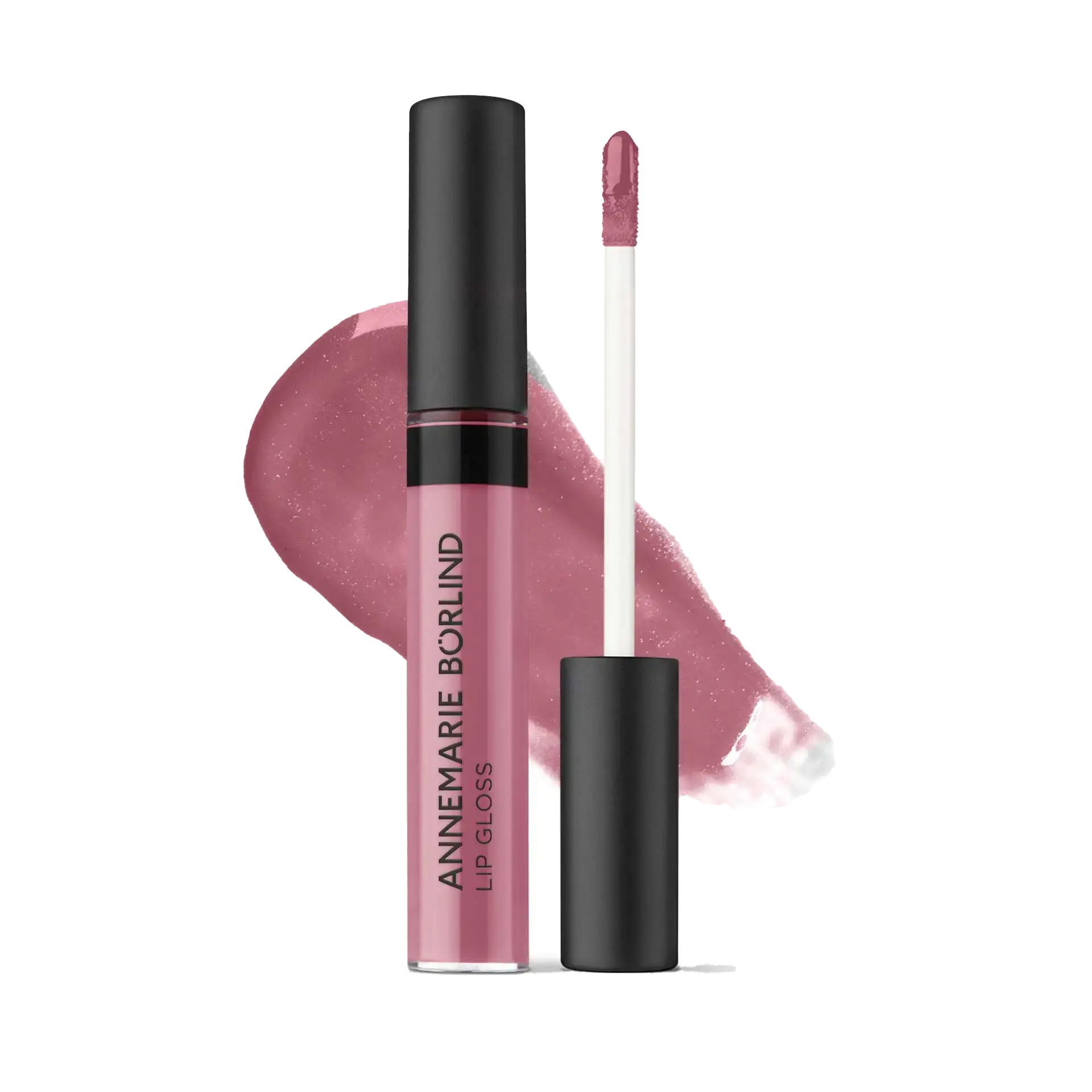 LIP GLOSS DEWY ROSÉ ANNEMARIE BÖRLIND Lip Gloss in Rosé mit Applikator und glänzendem Farbauftrag