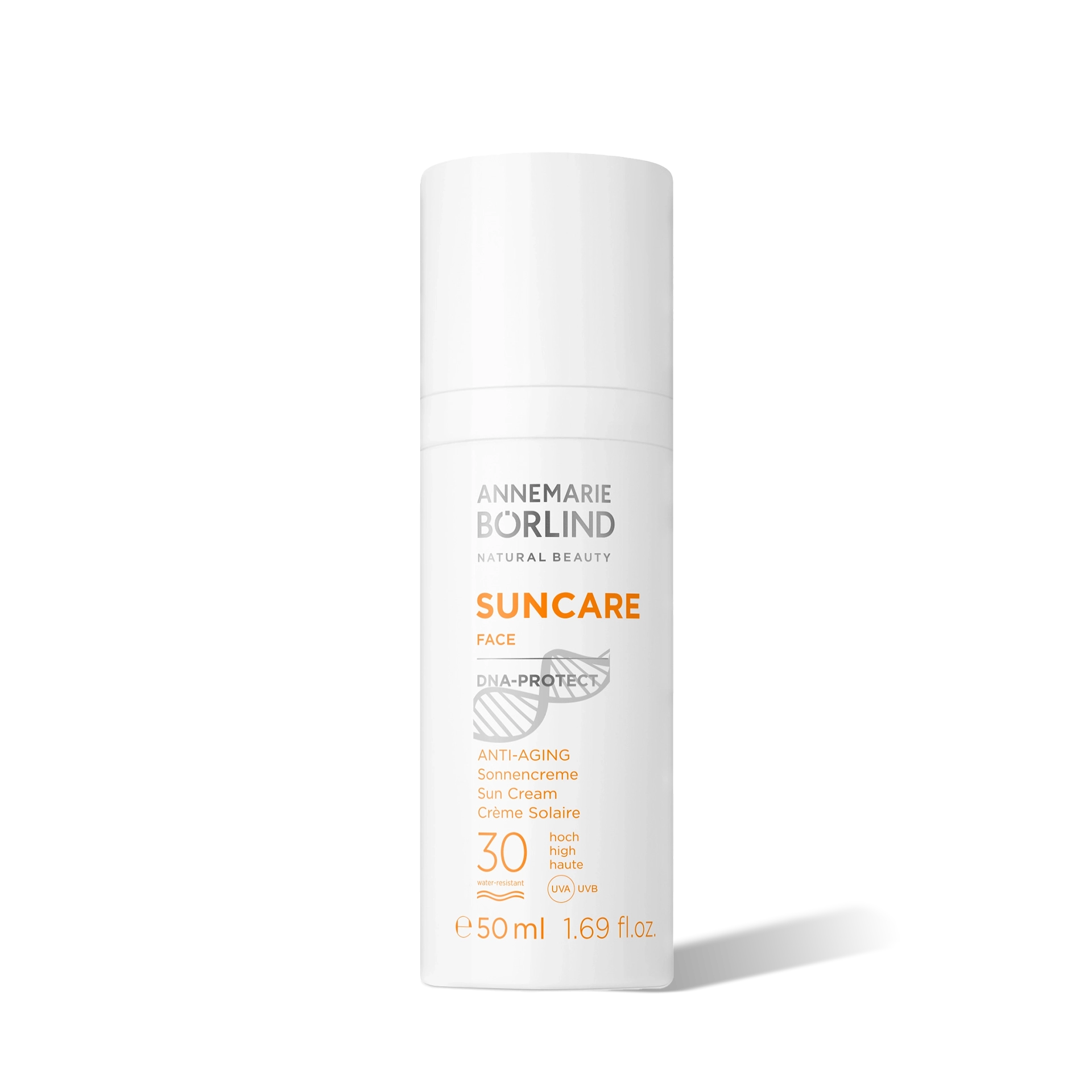 DNA-Protect Sun Cream SPF 30 ANNEMARIE BÖRLIND SUNCARE Face Anti-Aging Sonnencreme LSF 30, 50 ml, wasserfest, UVA UVB Schutz
