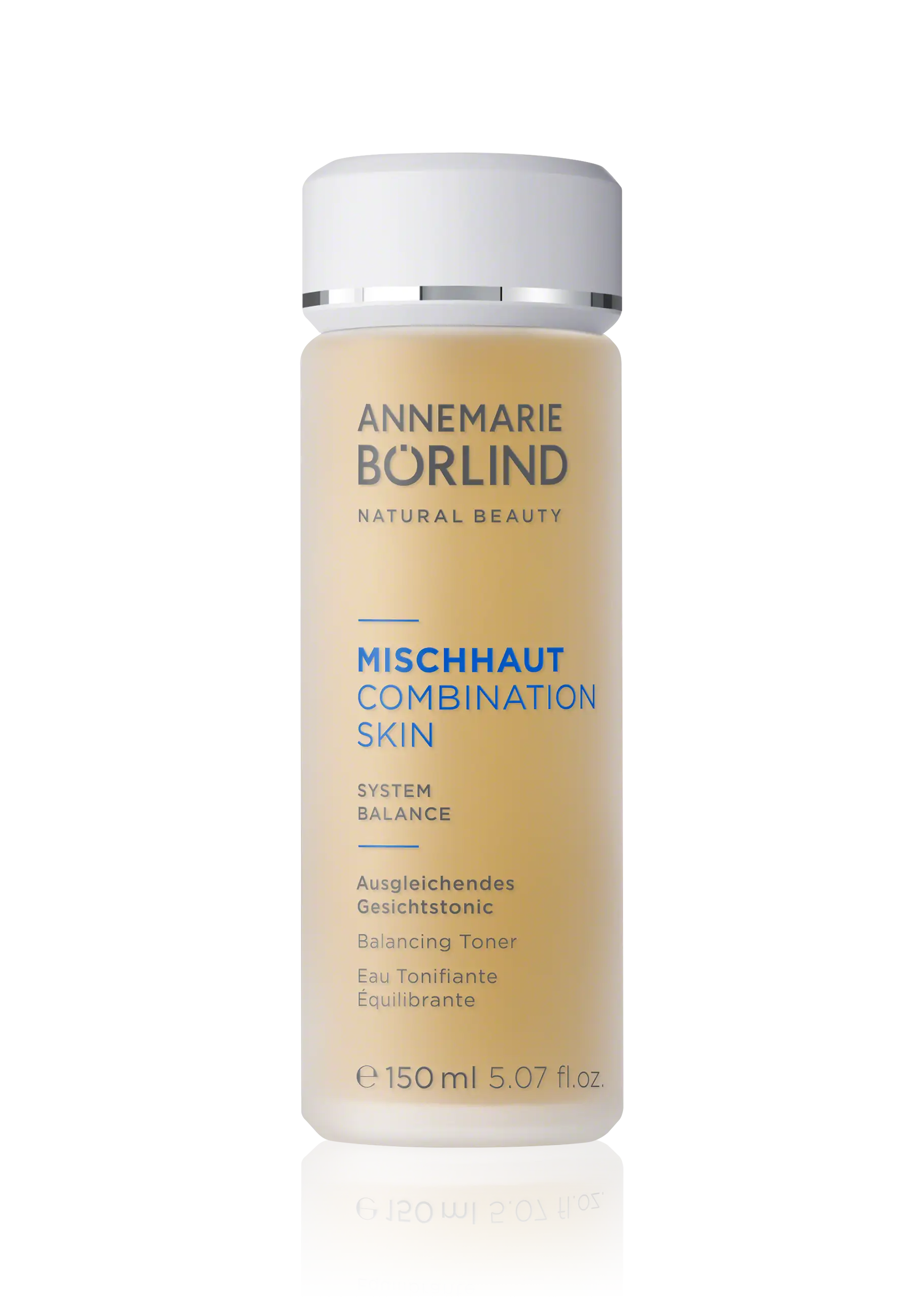 Ausgleichendes Gesichtstonic ANNEMARIE BÖRLIND ausgleichendes Gesichtstonic für Mischhaut, 150 ml Flasche, transparentes Design