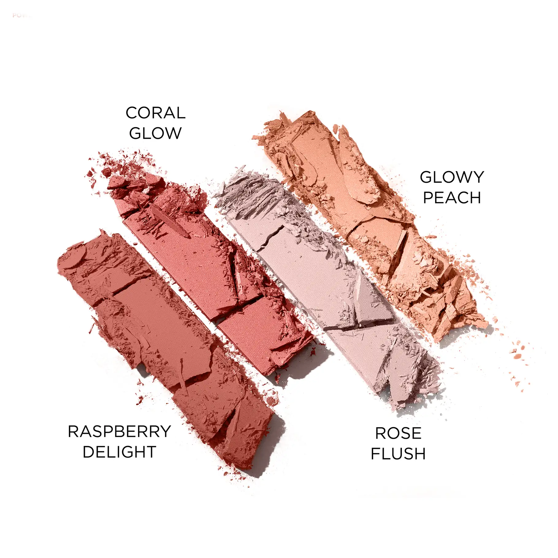 ANNEMARIE BÖRLIND Make-up Puder in vier Farben Coral Glow, Glowy Peach, Raspberry Delight und Rose Flush