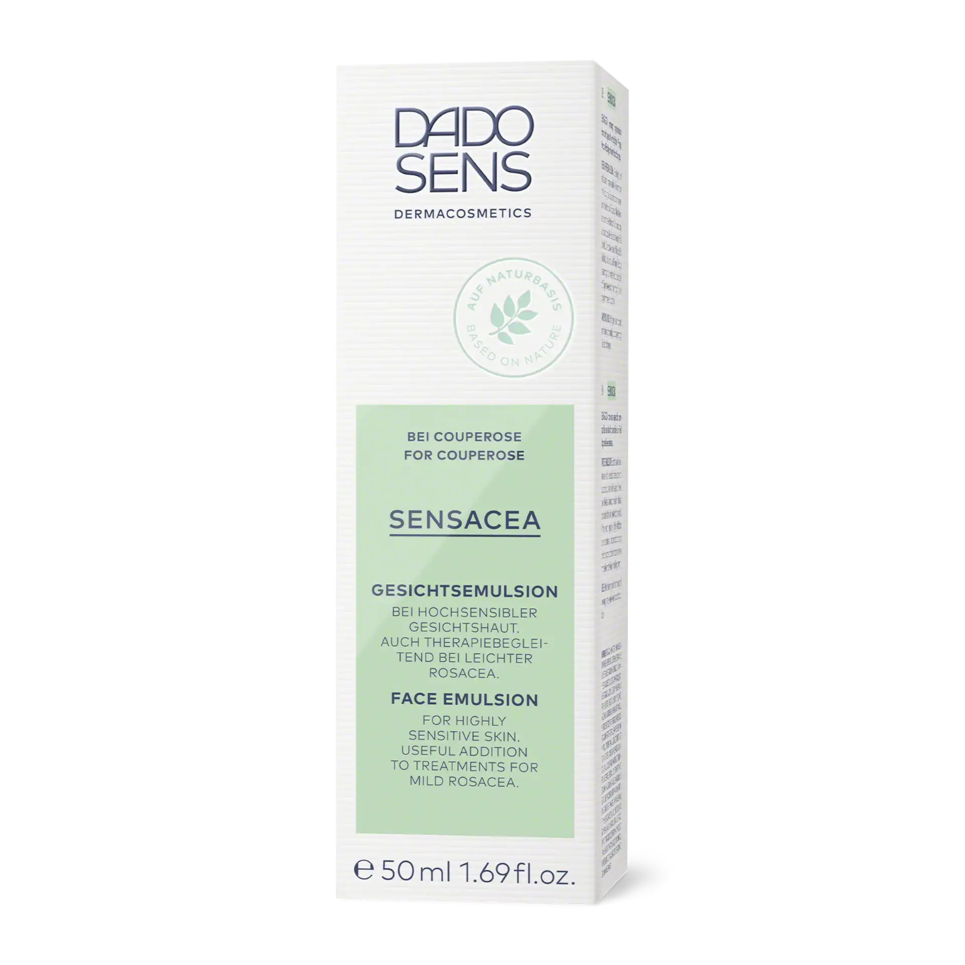 DADO SENS SENSACEA Gesichtsemulsion 50 ml für hochsensible Haut und leichte Rosazea