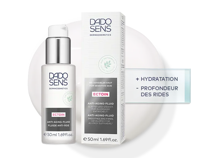 DADO SENS ECTOIN Anti-Aging-Fluid 50 ml für sensible Haut, glättet, strafft, spendet Feuchtigkeit