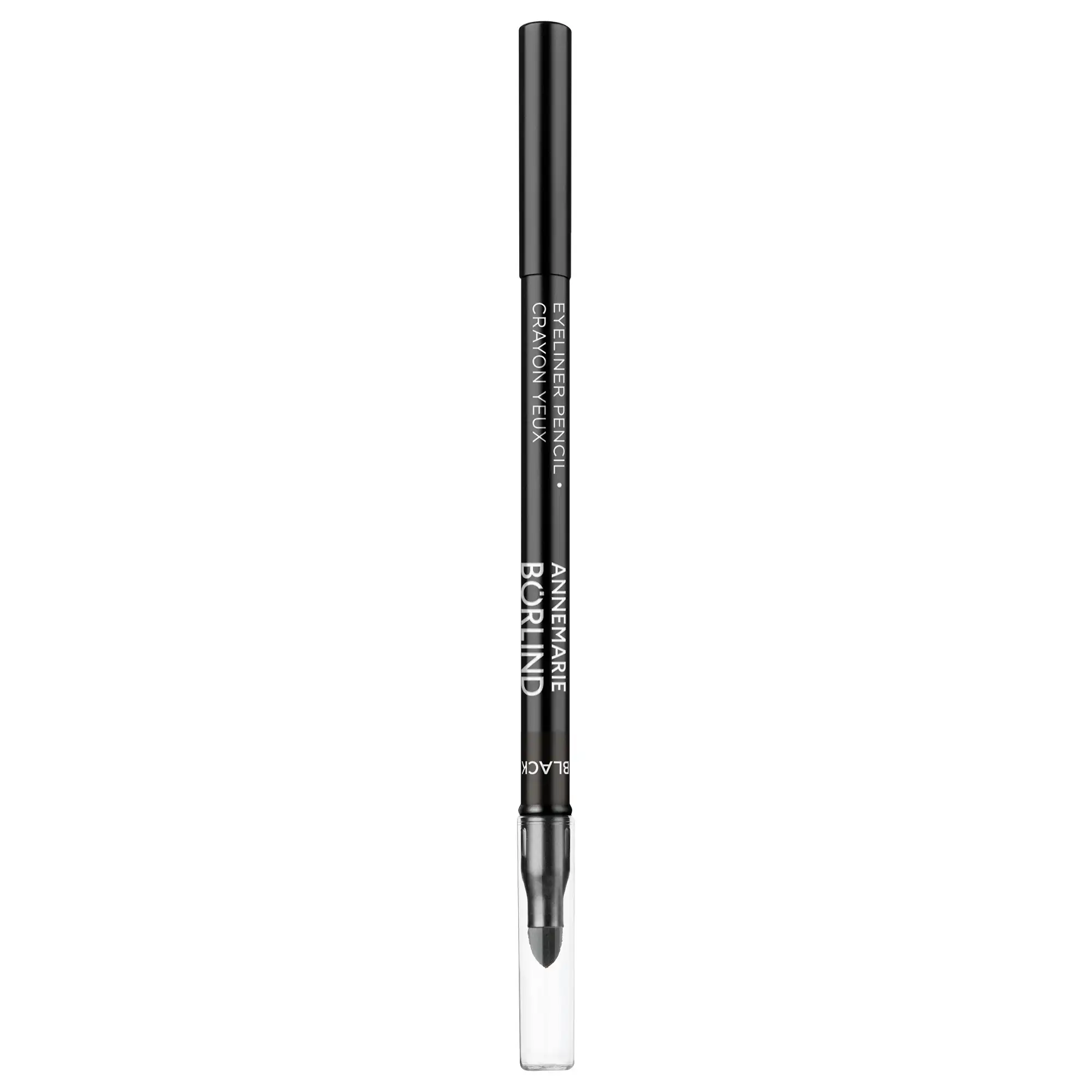 ANNEMARIE BÖRLIND Eyeliner Pencil in Schwarz mit transparentem Schutzkappenende, 1 g